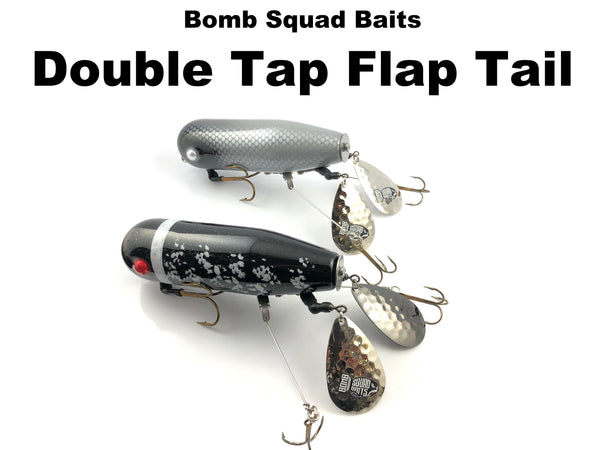Bomb Squad Baits Double Tap Flap Tail