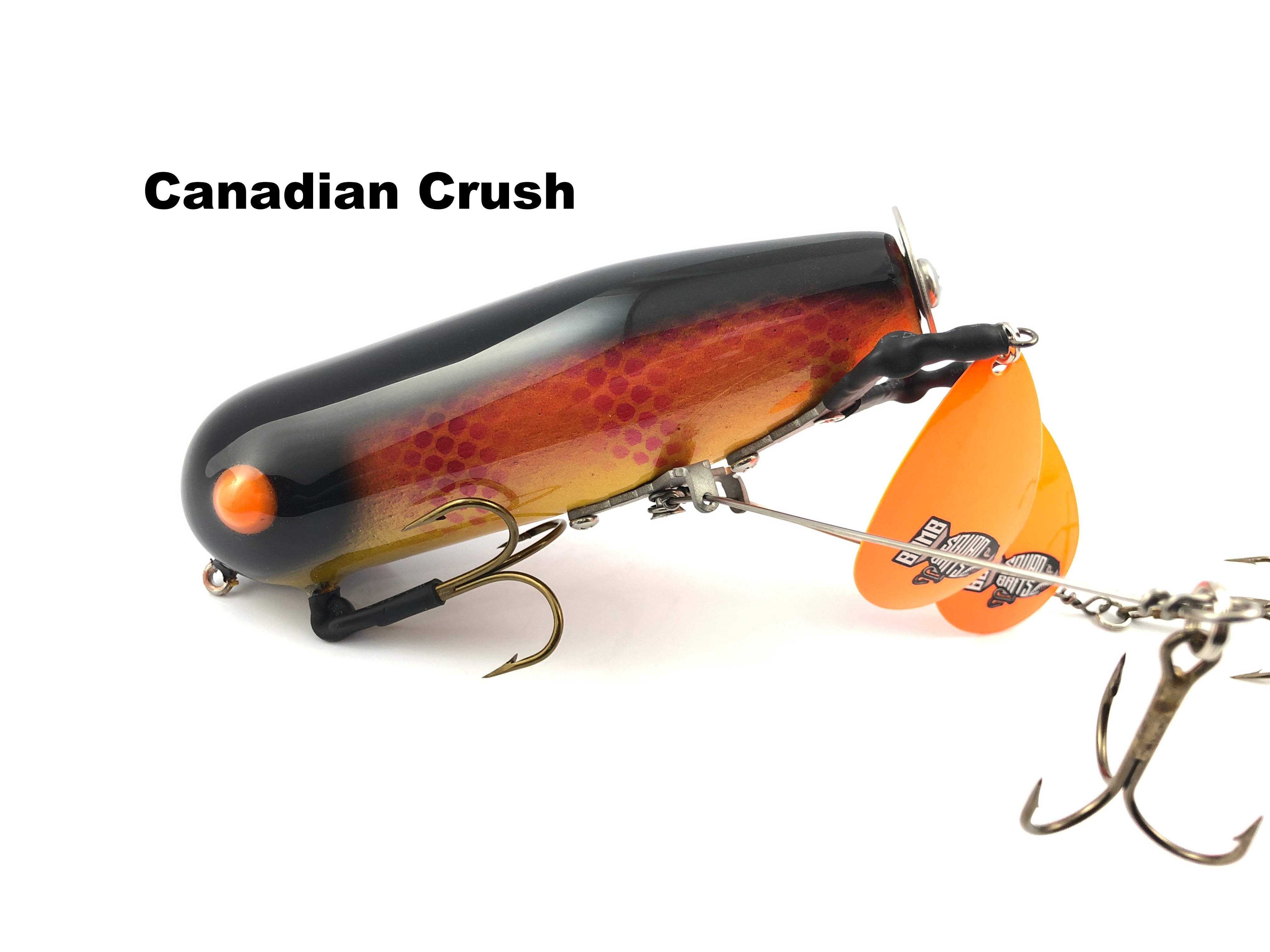 double loon fishing lures Bomb Squad Baits Double Tap Flap Tail – Team Rhino Outdoors LLC