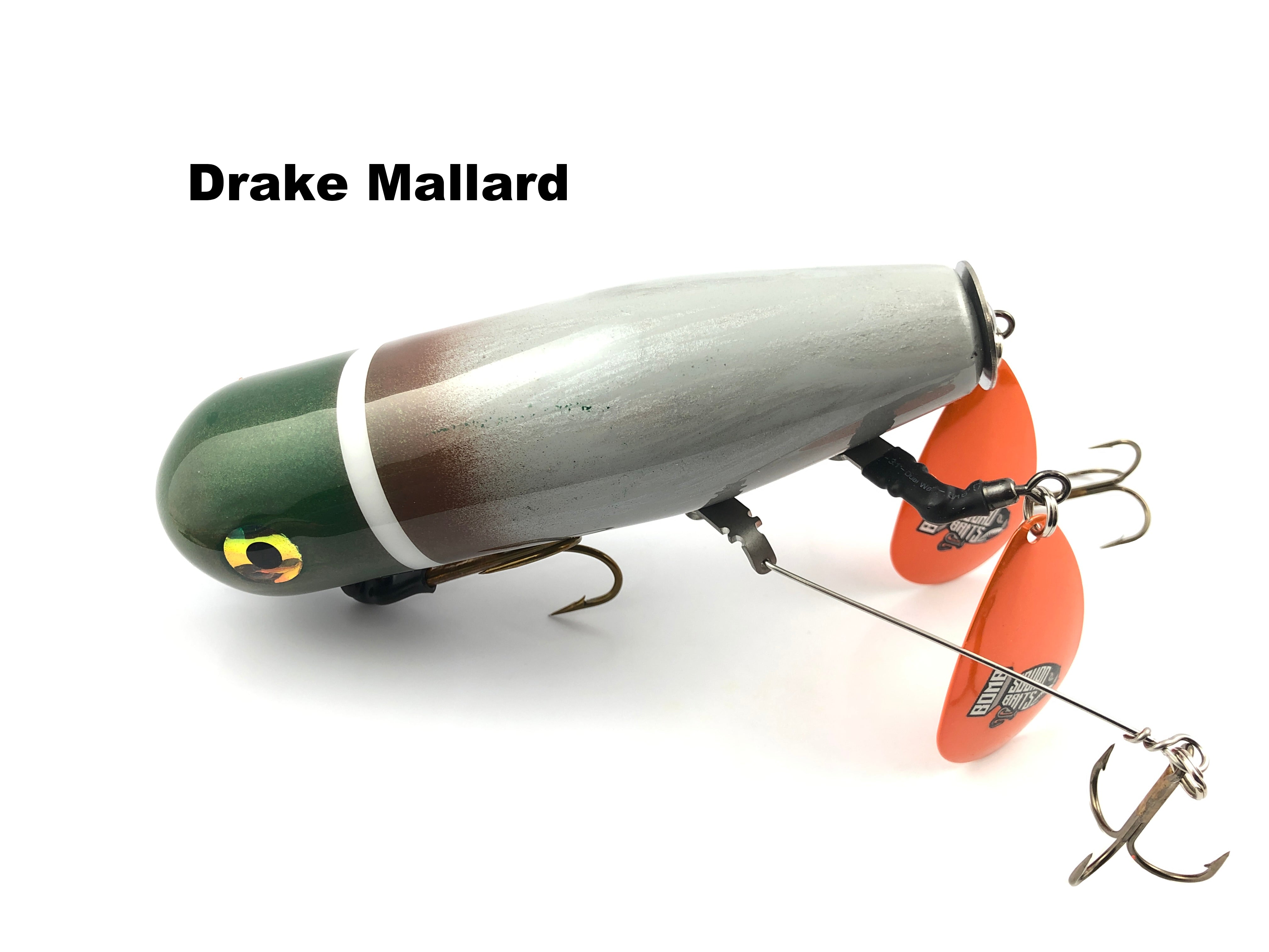 dual fishing lure Bomb Squad Baits Double Tap Flap Tail – Team Rhino Outdoors LLC