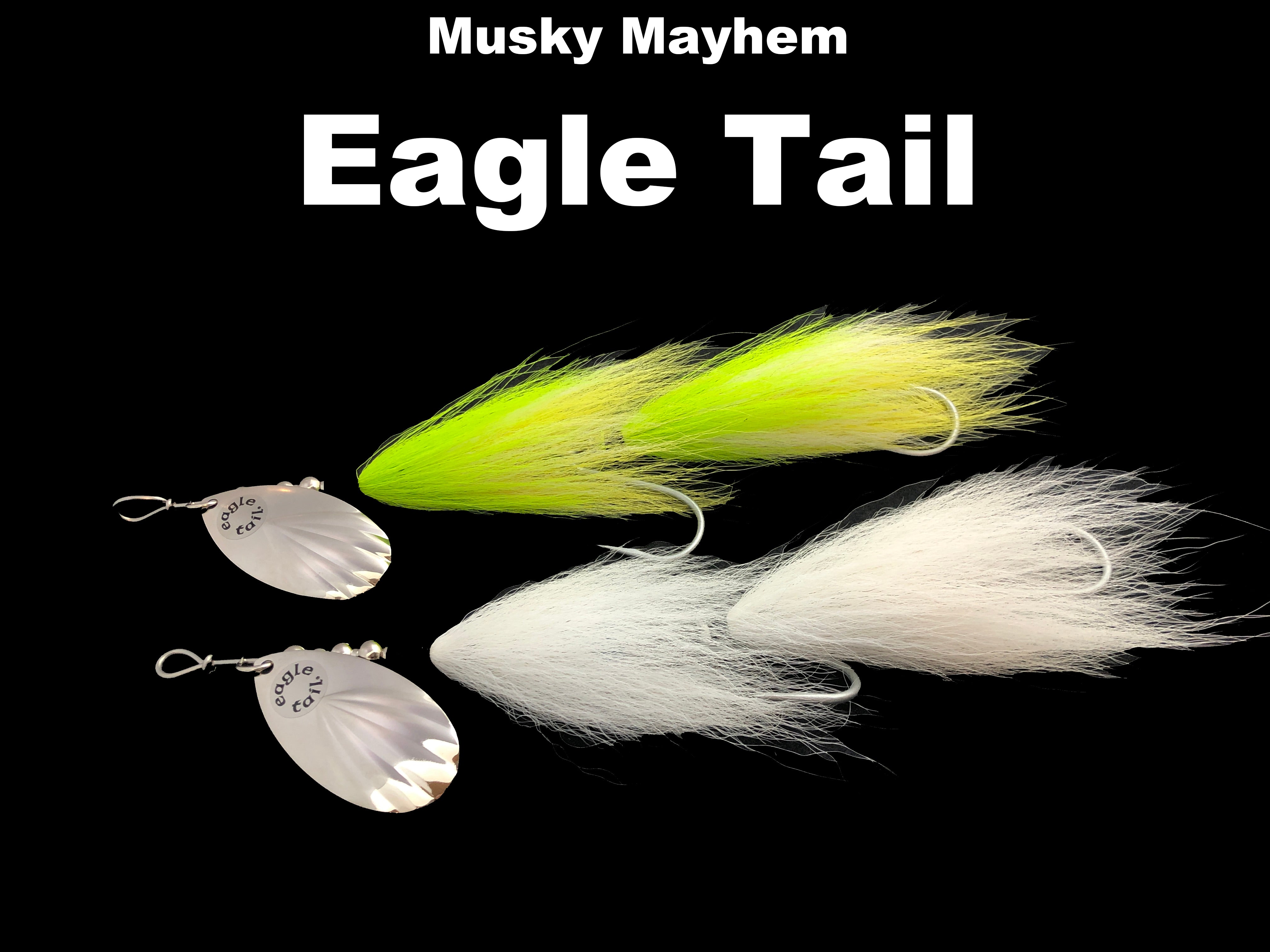 eagles fishing lure Musky Mayhem Eagle Tail – Team Rhino Outdoors LLC