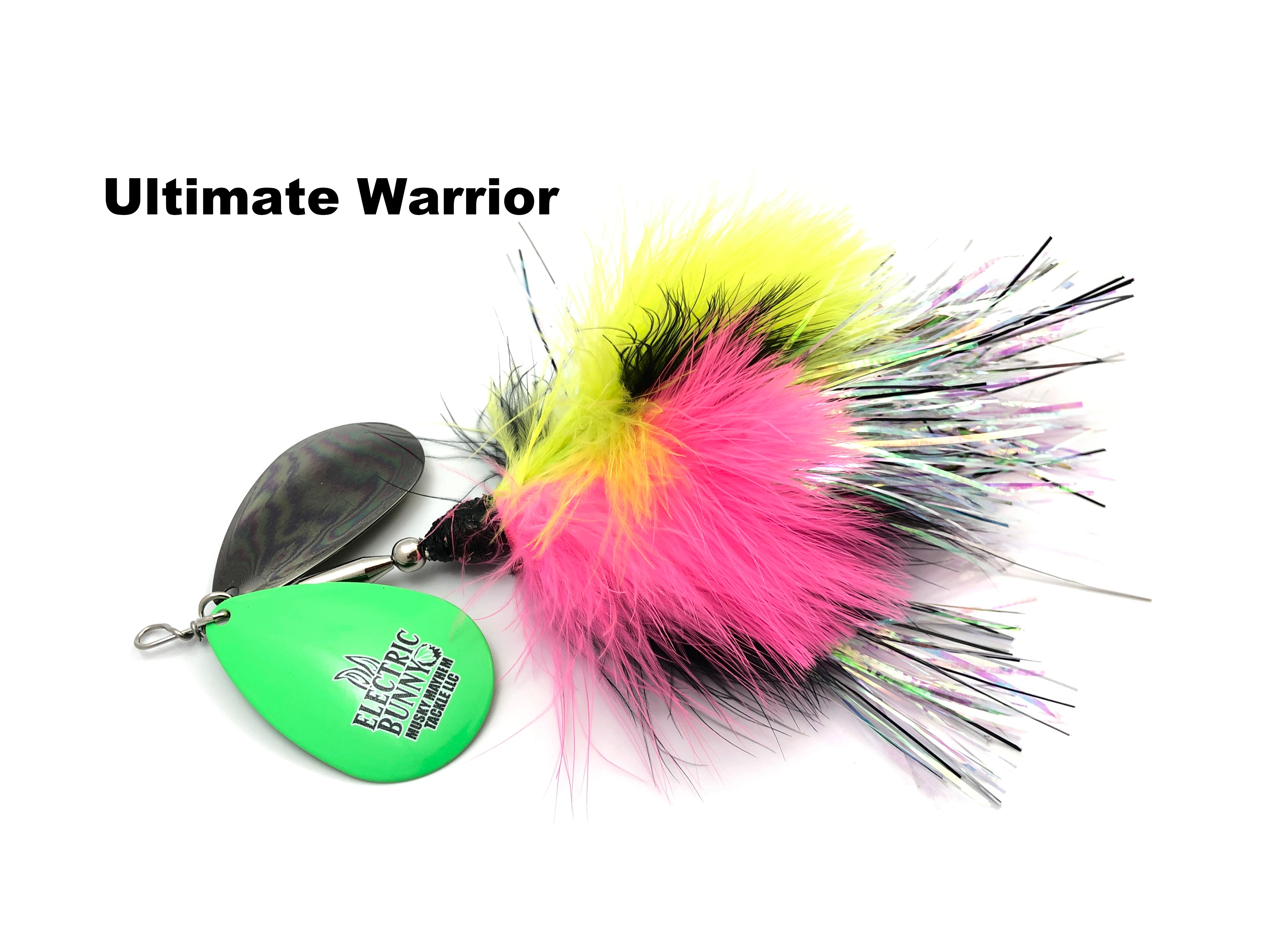 bunny bait fishing lure company Musky Mayhem Electric Bunny – Team Rhino Outdoors LLC