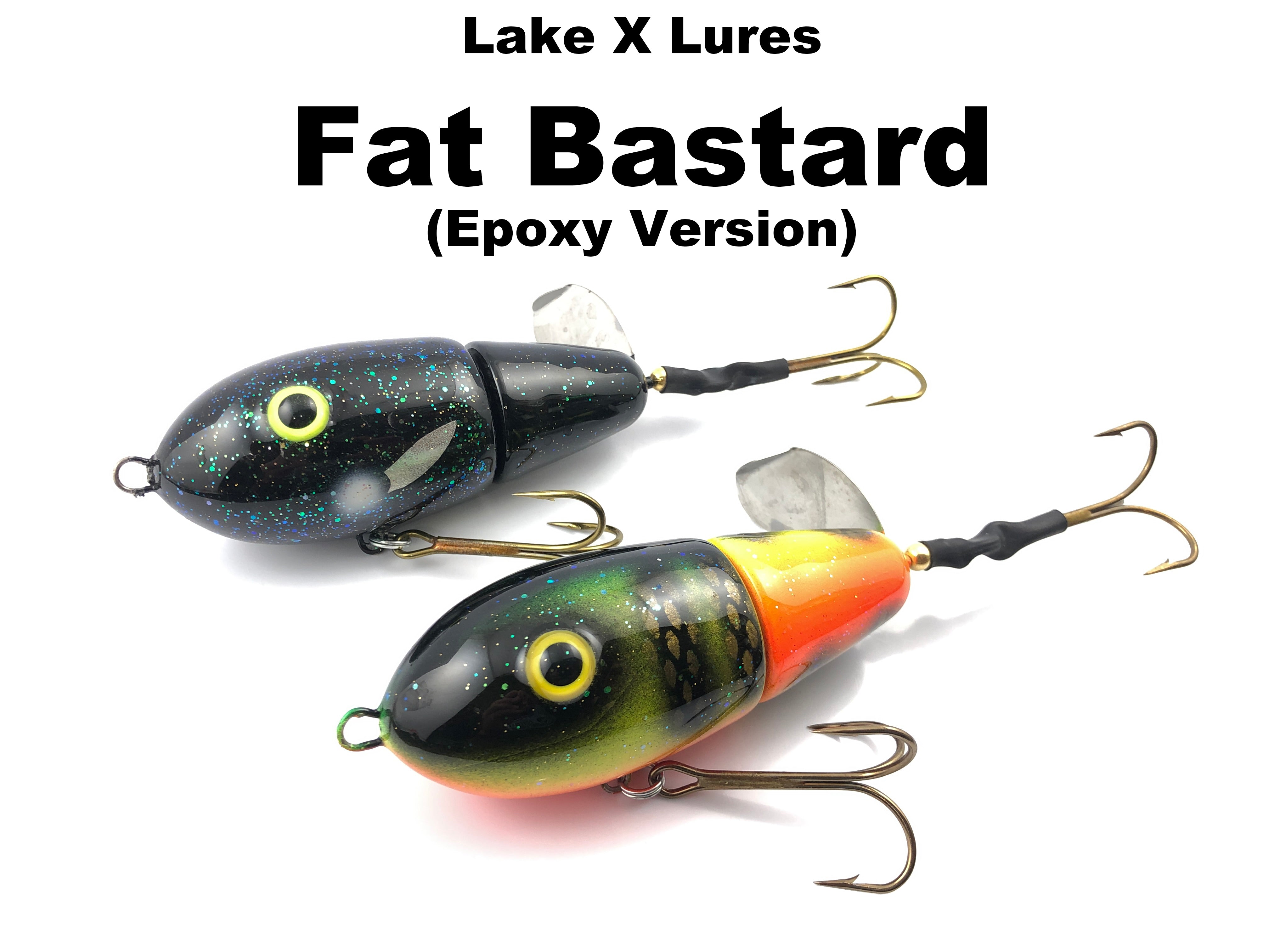 fat bastard fishing lure Lake-X (Epoxy Finish) X Fat Bastard (Epoxy Finish) Lake X Lures Fat Bastard