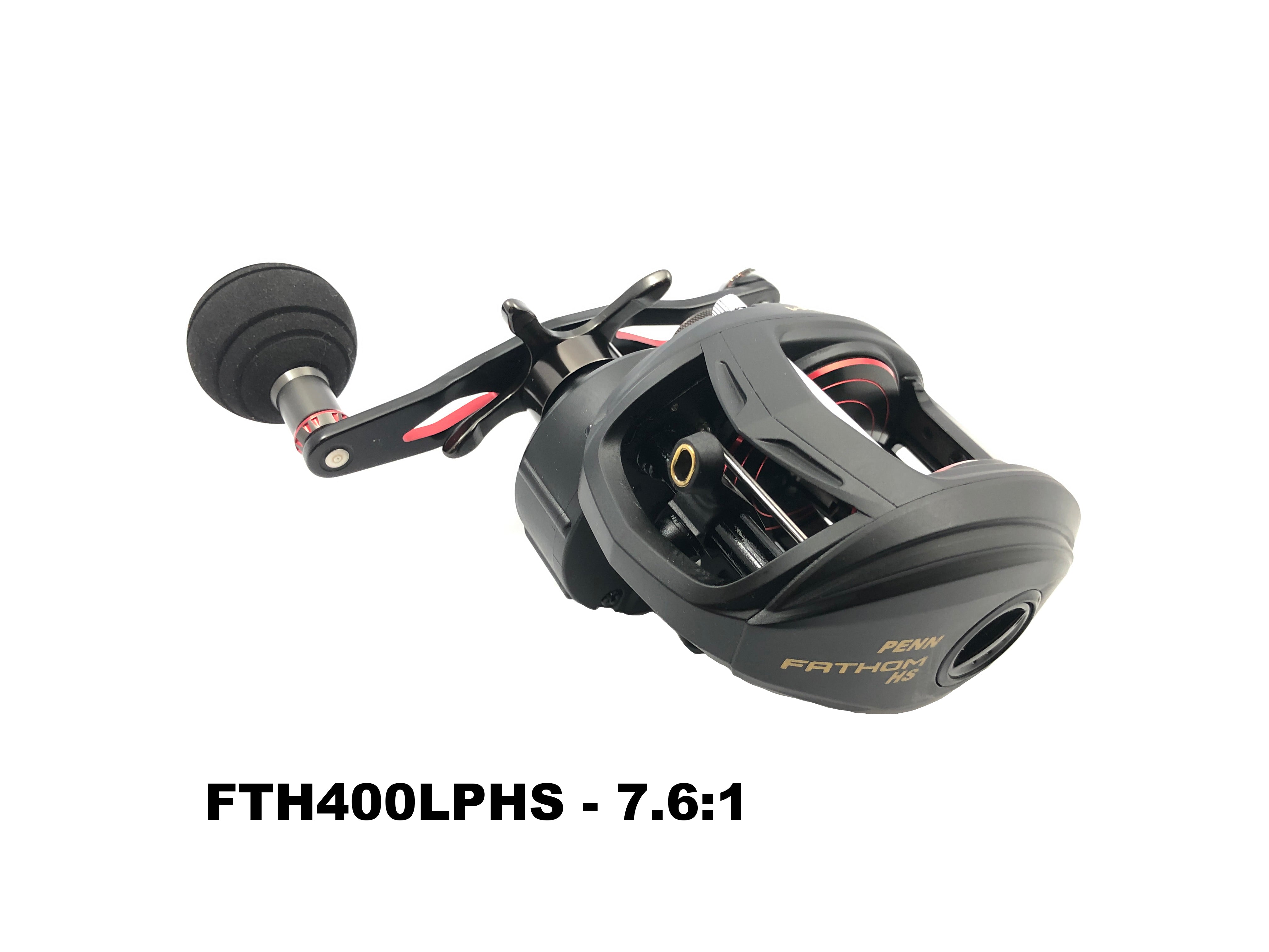 7.6 1 baitcasting reel Penn Fathom High Speed Low Profile Reel (7.6:1 Gear Ratio) – Team Rhino Outdoors LLC