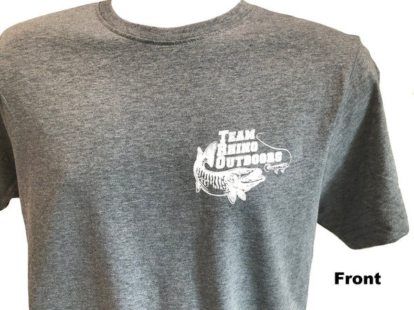 TRO - Forest Flag Heather GREY Bi Blend T Shirt