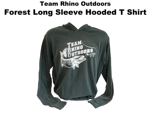 TRO Forest Long Sleeve Hooded T Shirt