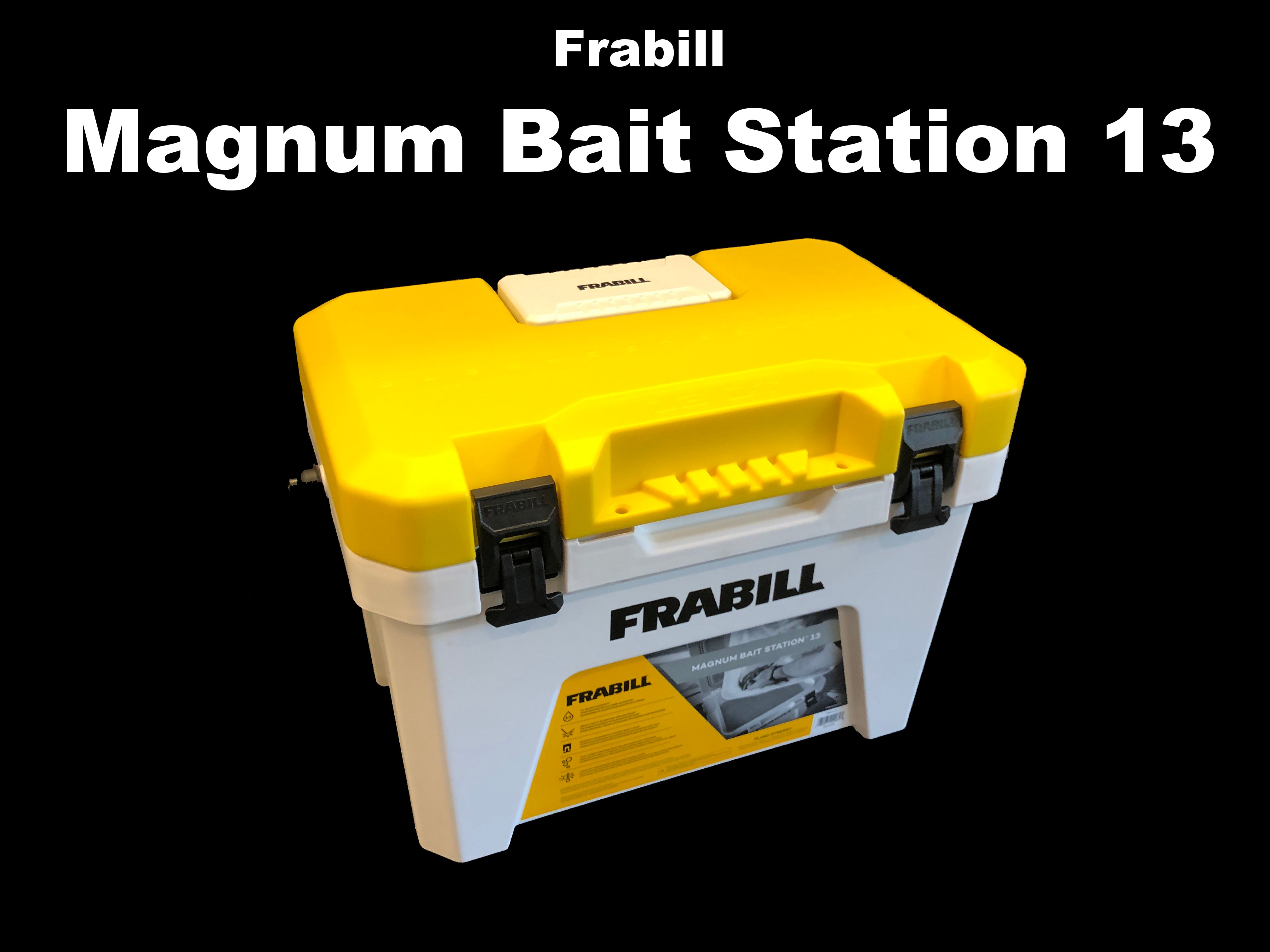 bait boxes fishing Frabill Magnum Bait Station 13 – Team Rhino Outdoors LLC