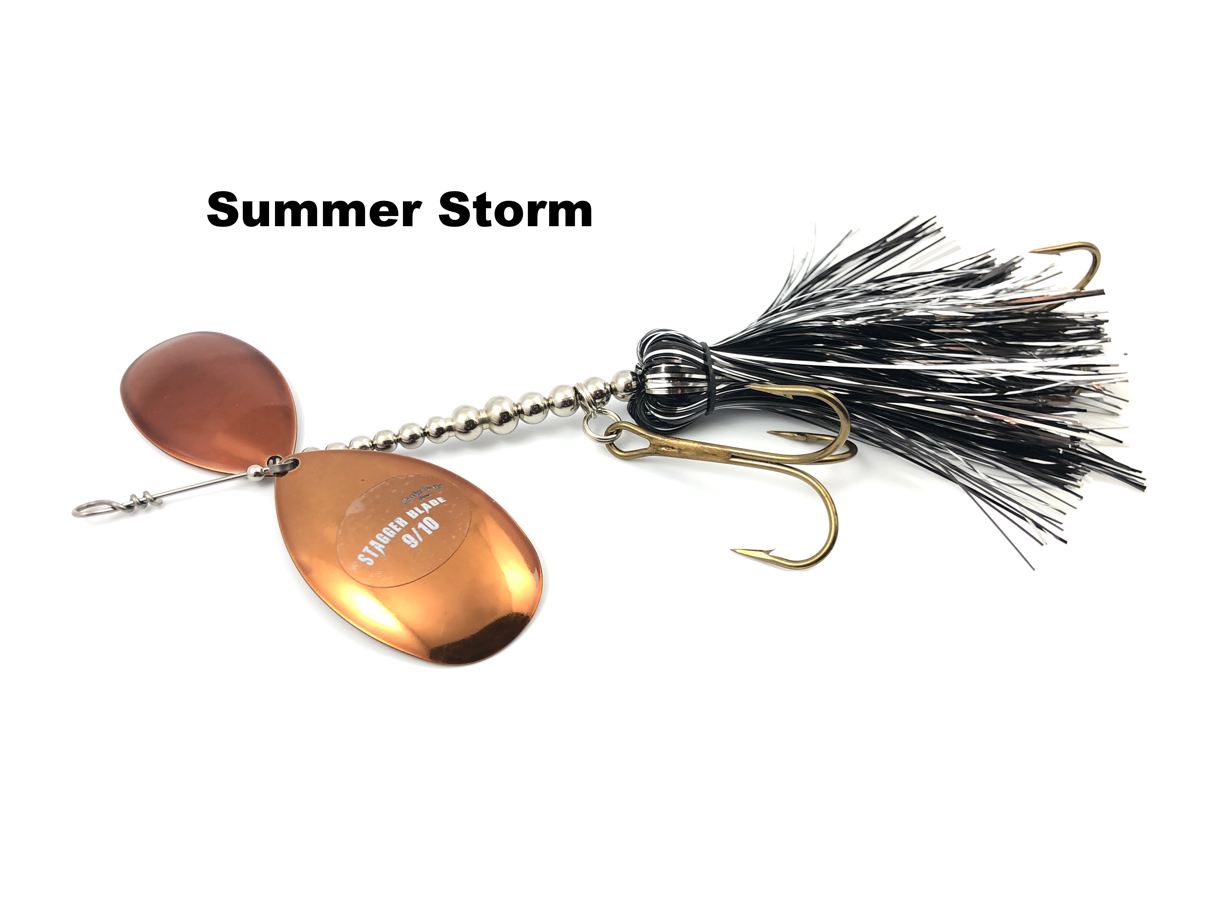 deer antler fishing lures Musky Frenzy Lures 9/10 Stagger Blade – Team Rhino Outdoors LLC