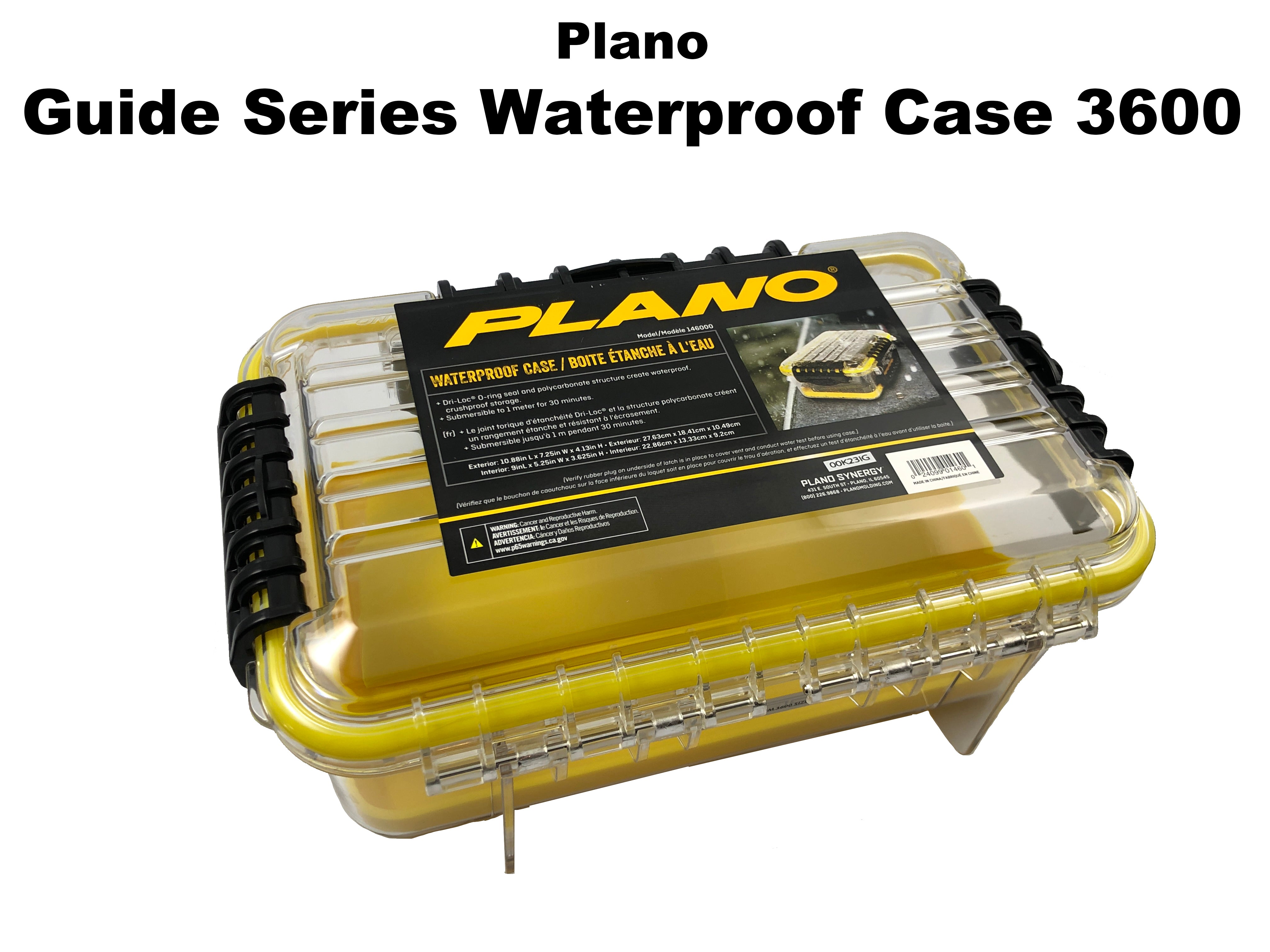 Plano Guide Series Waterproof Case 3600 Team Rhino Outdoors LLC Plano Guide Series Waterproof Case 3600 Team Rhino Outdoors LLC