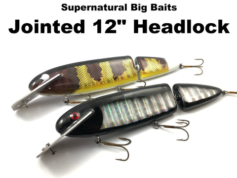 Supernatural Big Baits Jointed 12" Headlock - Very Limited