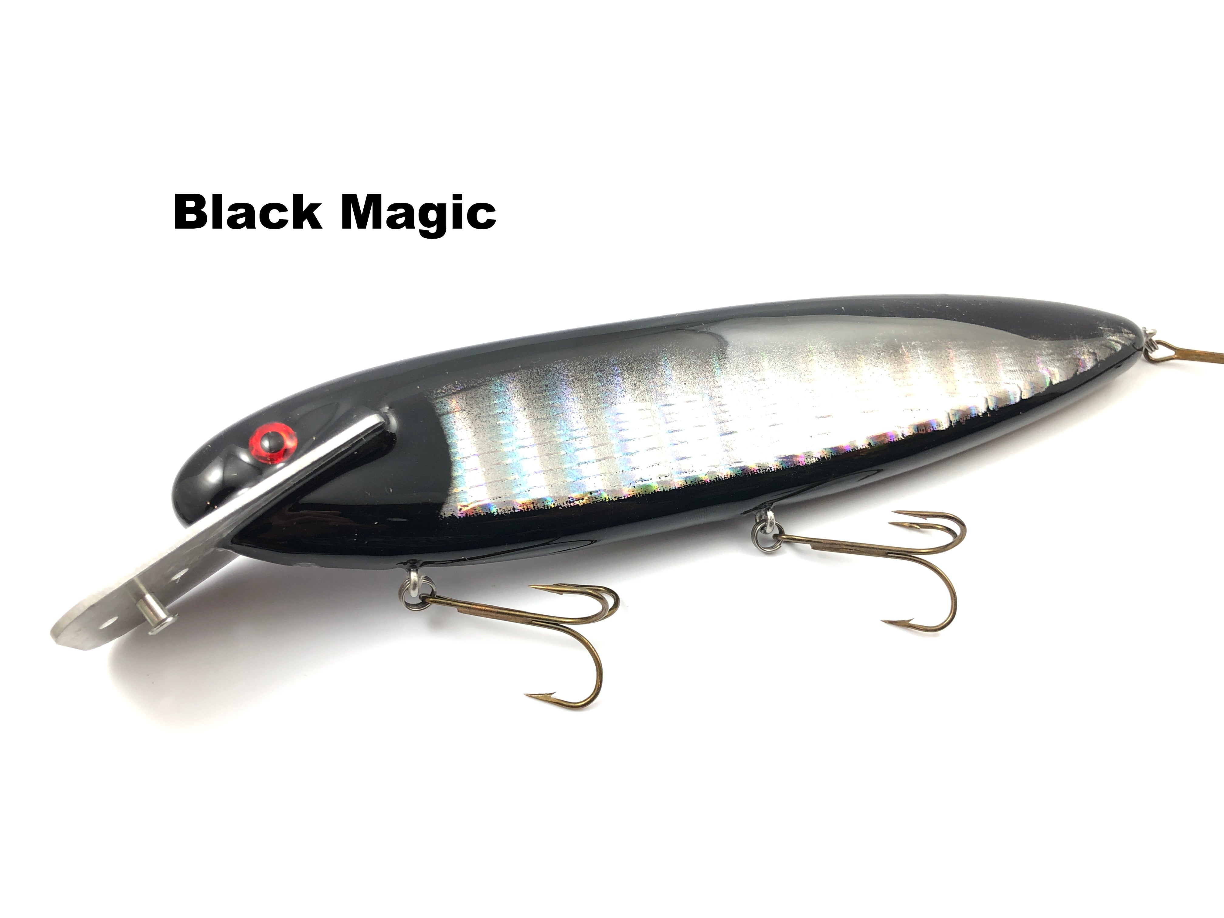 black magic fishing lure Supernatural Big Baits 12" Headlock – Team Rhino Outdoors LLC