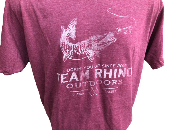 TRO - Heather Maroon Hookin' You Up T Shirt