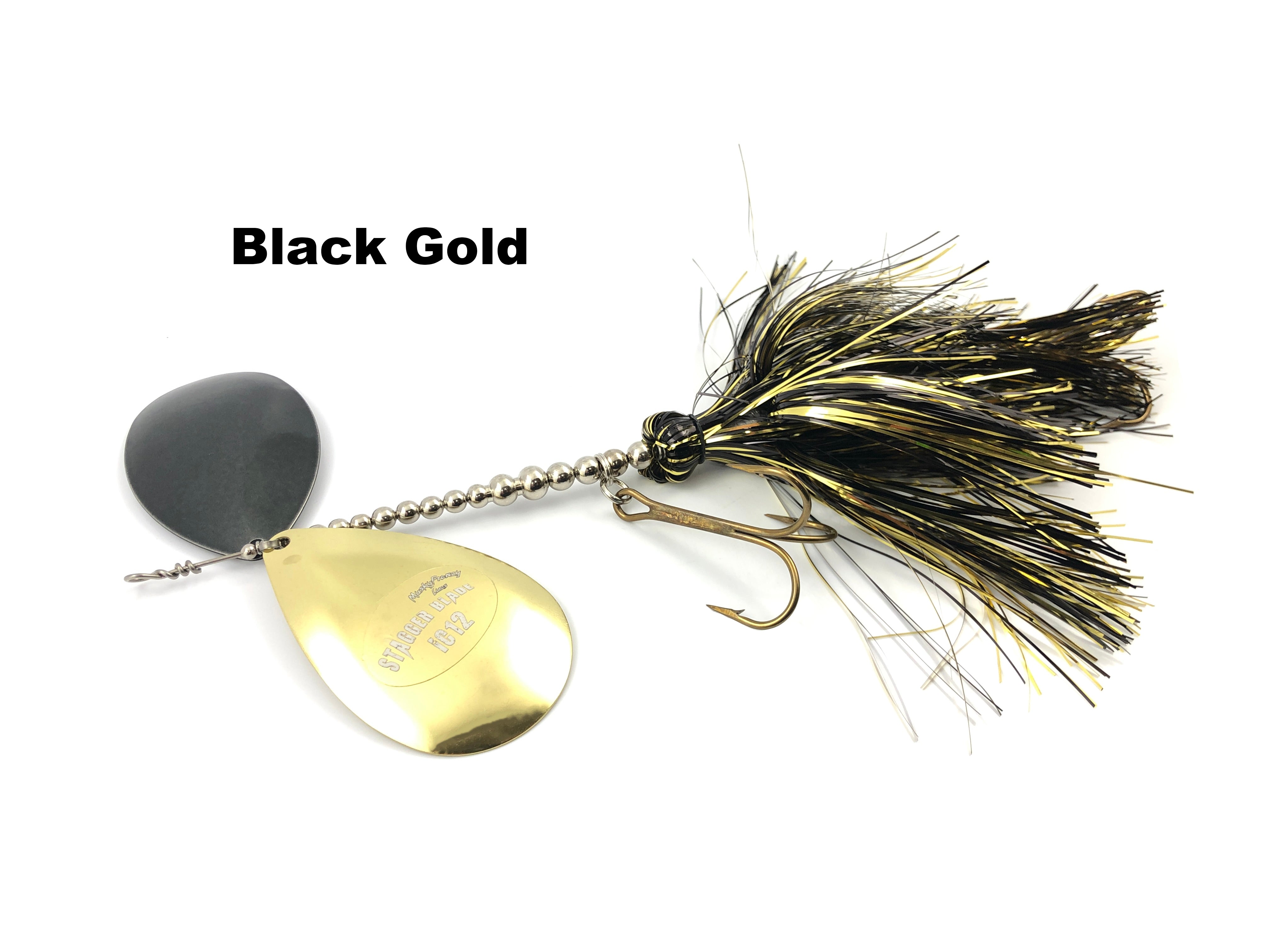 Musky Frenzy Lures IC12 Stagger Blade – Team Rhino Outdoors LLC