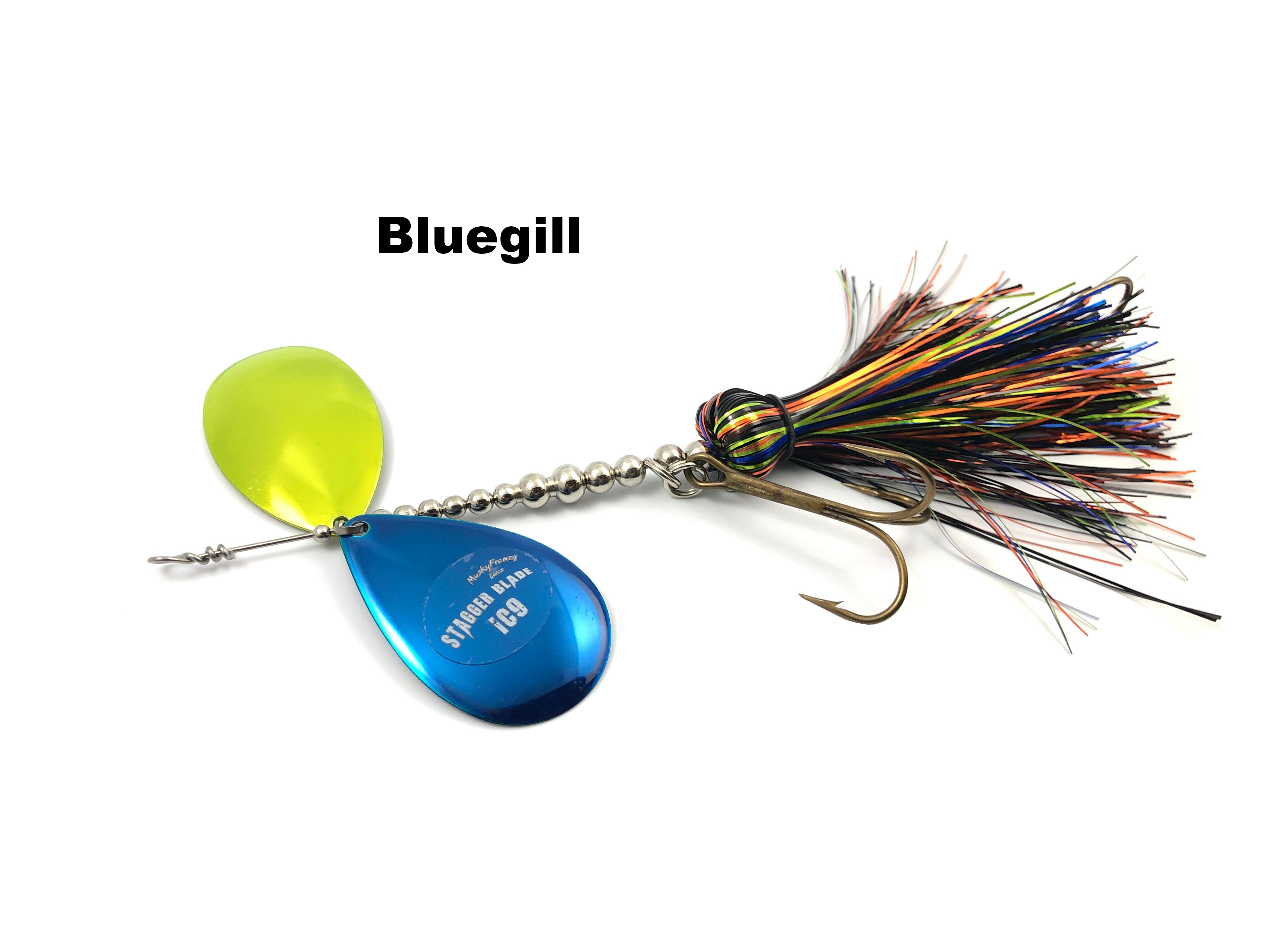 Musky Frenzy Lures IC9 Stagger Blade – Team Rhino Outdoors LLC