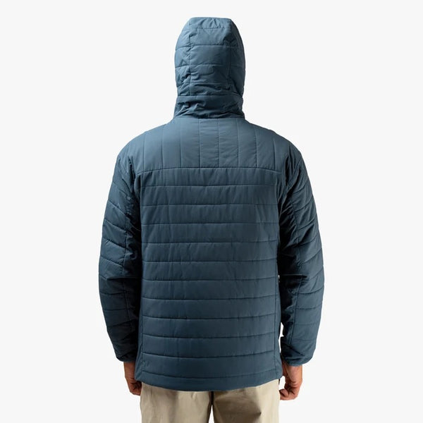 AFTCO Drift Hooded Jacket Stargazer Blue w/TRO Logo