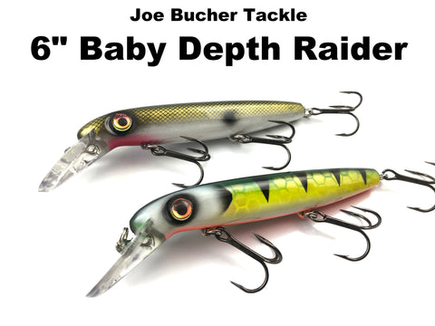 Joe Bucher Tackle 6" Baby Depth Raider