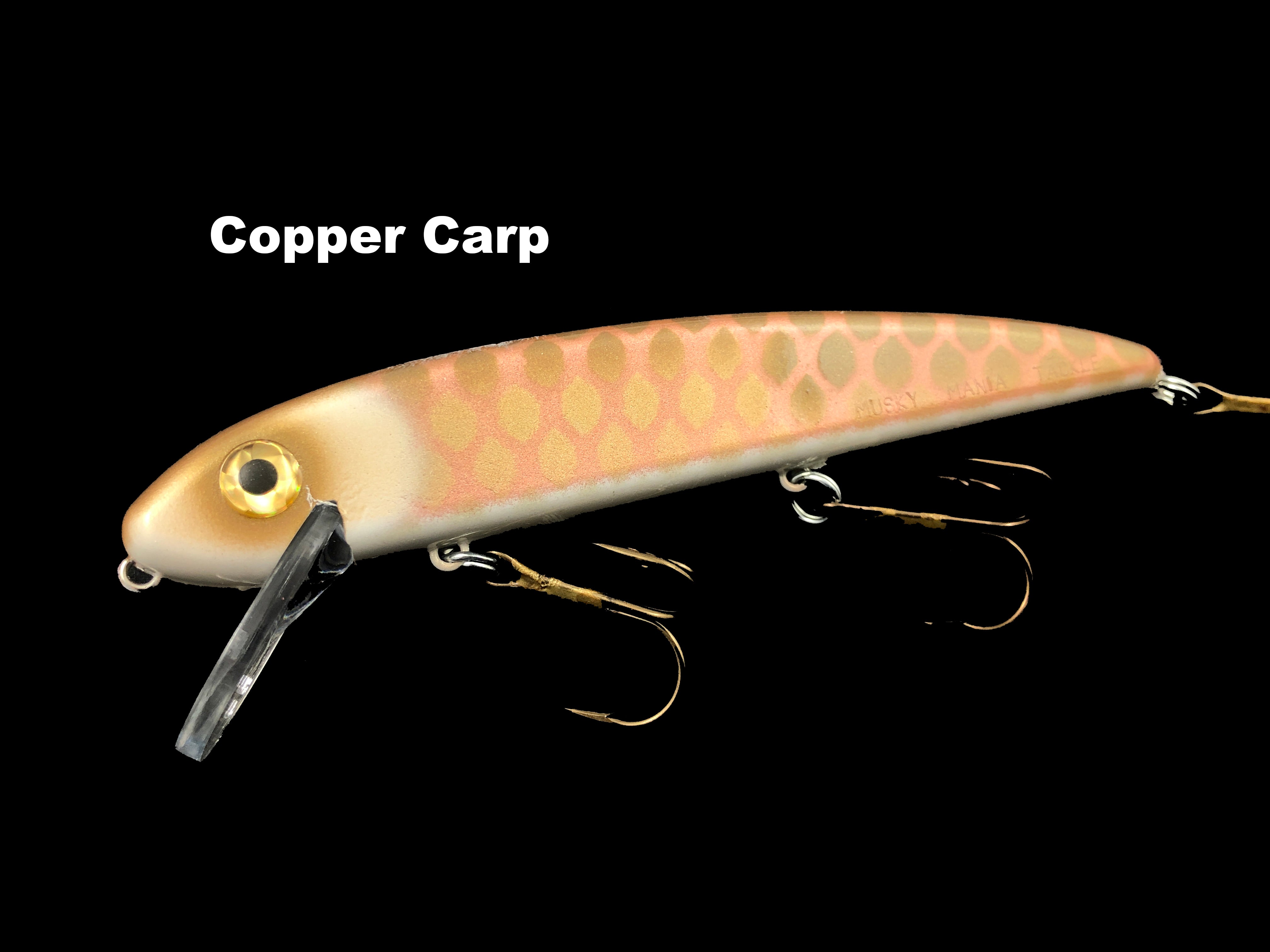 carp fishing lure Musky Mania 6" Jake – Team Rhino Outdoors LLC
