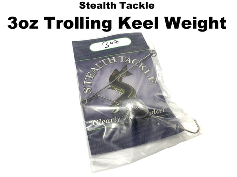 Stealth Tackle - 3oz Trolling Keel Weight (KW3)