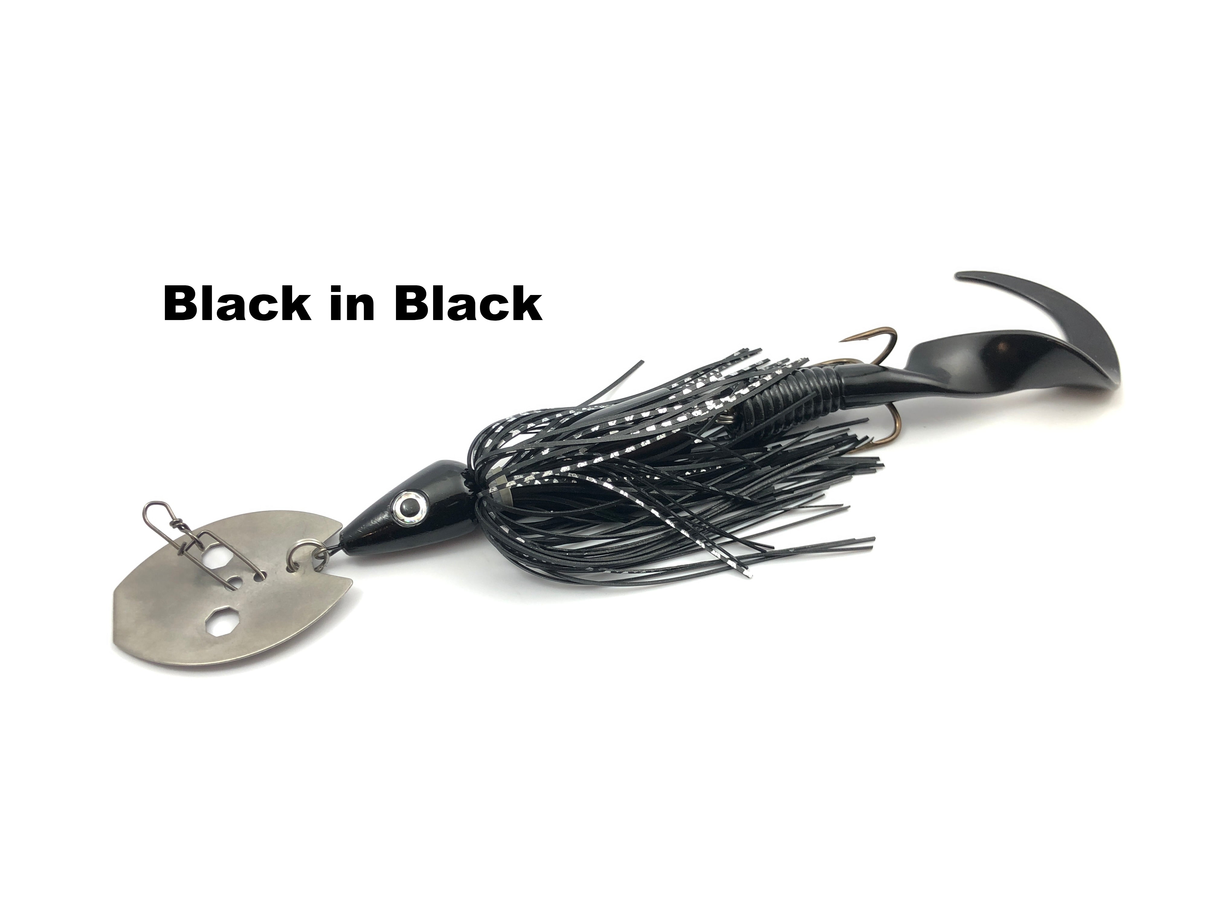 black caterpiller fishing lure Livingston Lures Kamakaze Chatterbait – Team Rhino Outdoors LLC