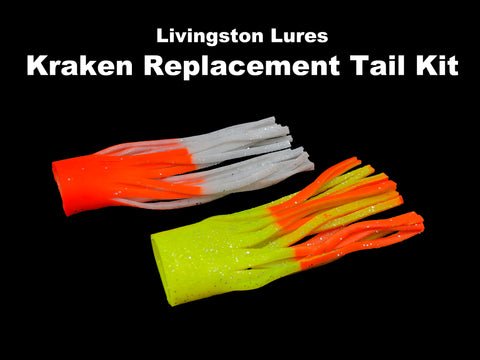 Livingston Lures Kraken Replacement Tail Kit