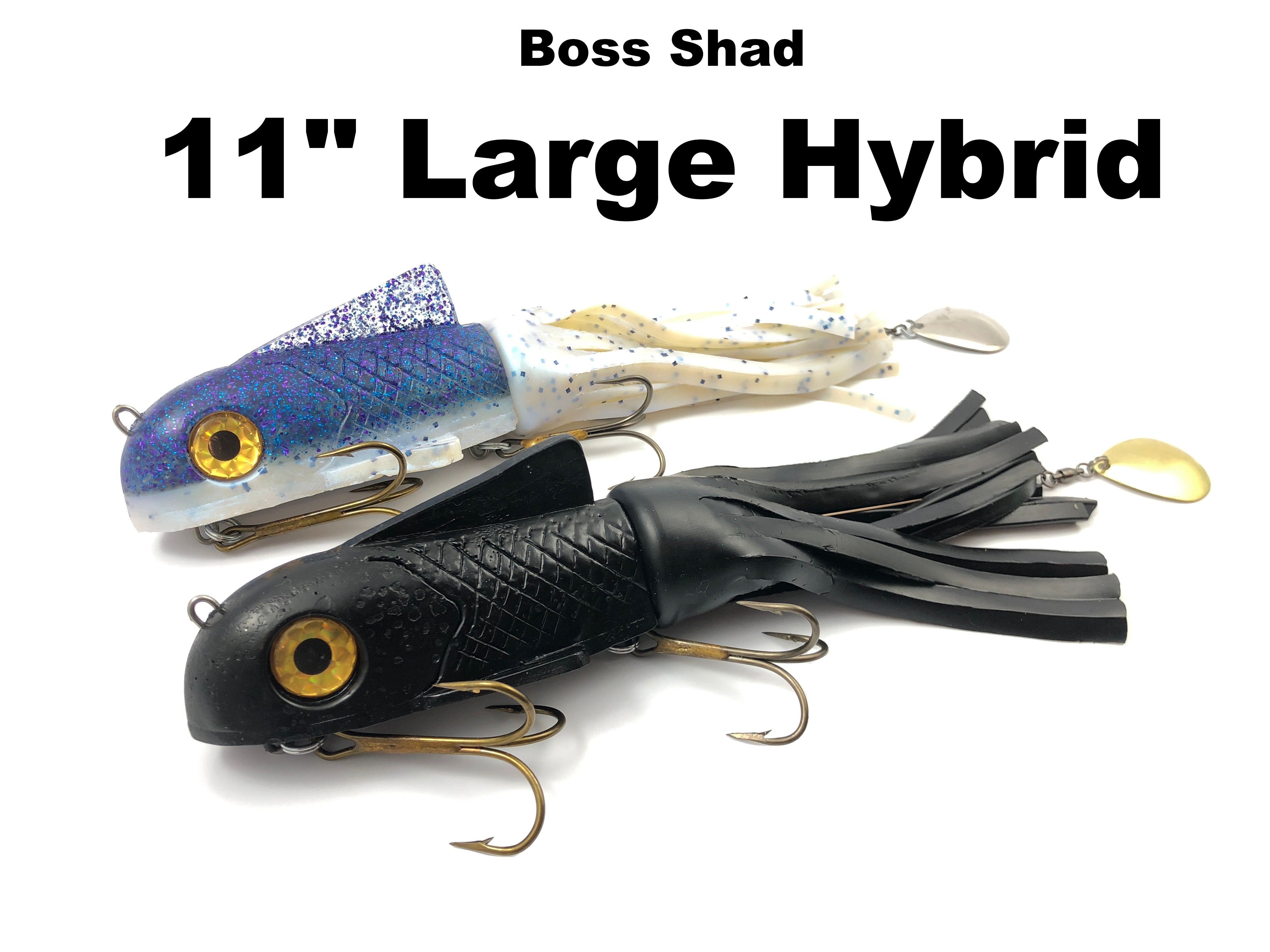 Boss Shad 11" Large Hybrid Team Rhino Outdoors LLC Boss Shad 11" Large Hybrid Team Rhino Outdoors LLC
