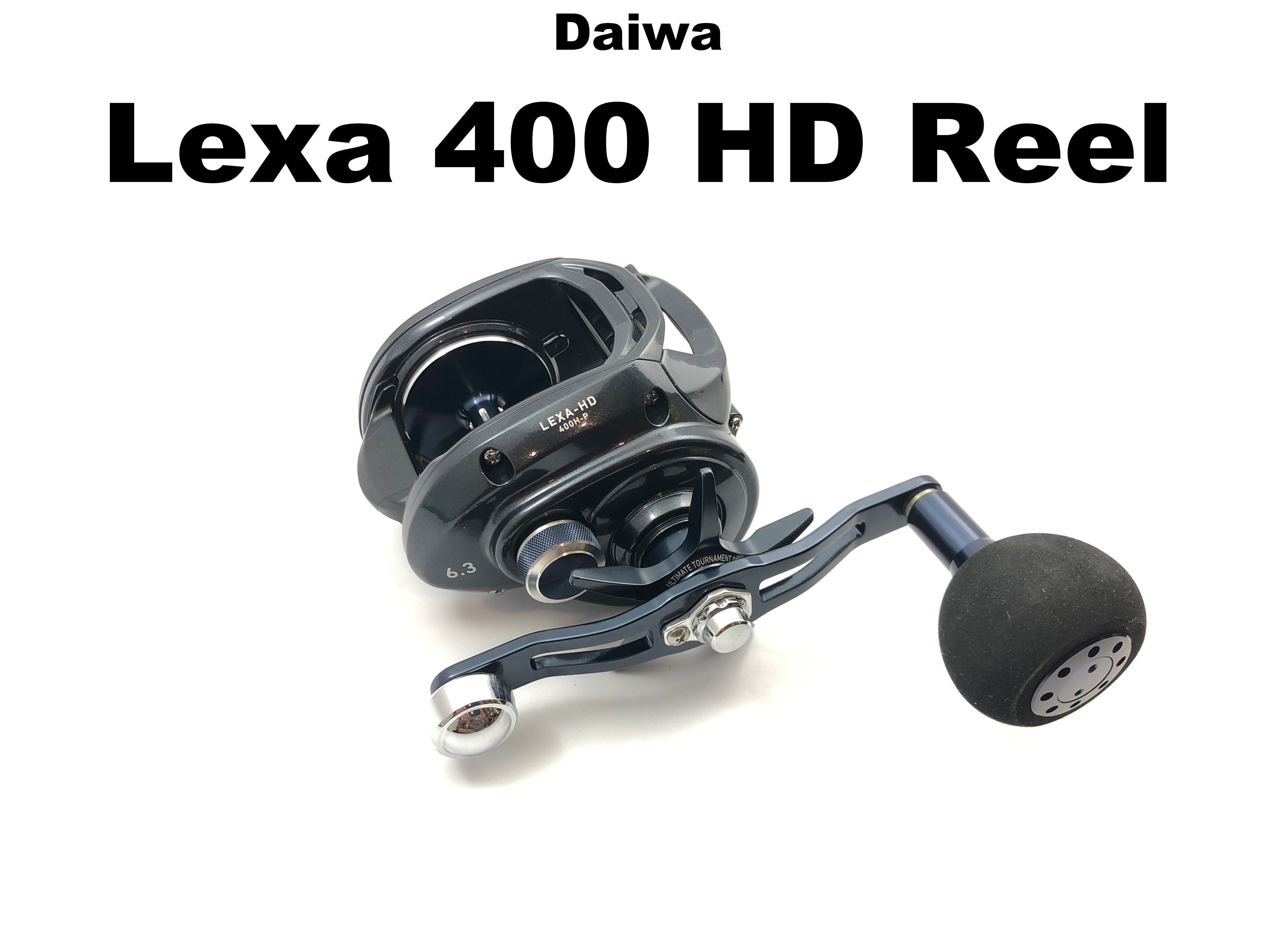 Daiwa Lexa HD Baitcasting Saltwater Reel LX-HD400HSL-P Left Hand