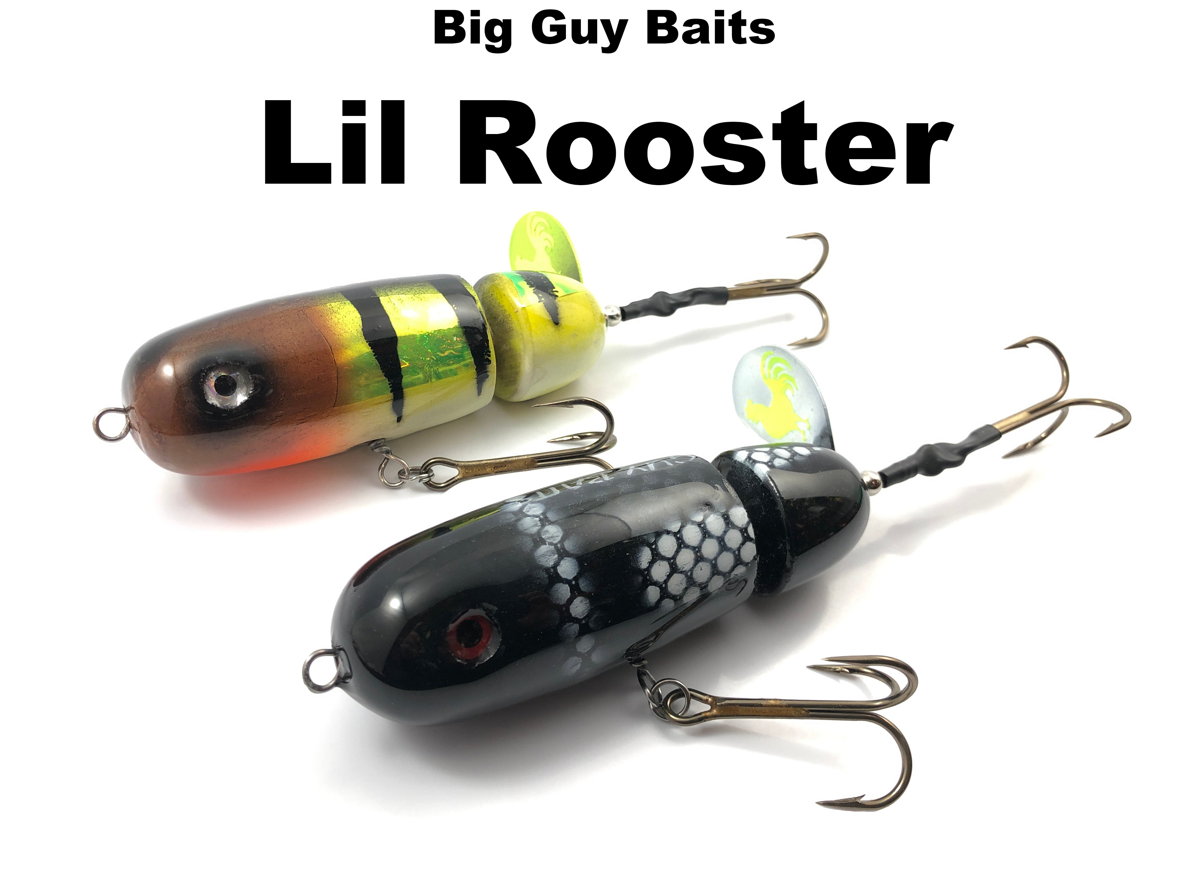 best lures to catch rooster fish Big Guy Baits Lil Rooster – Team Rhino Outdoors LLC
