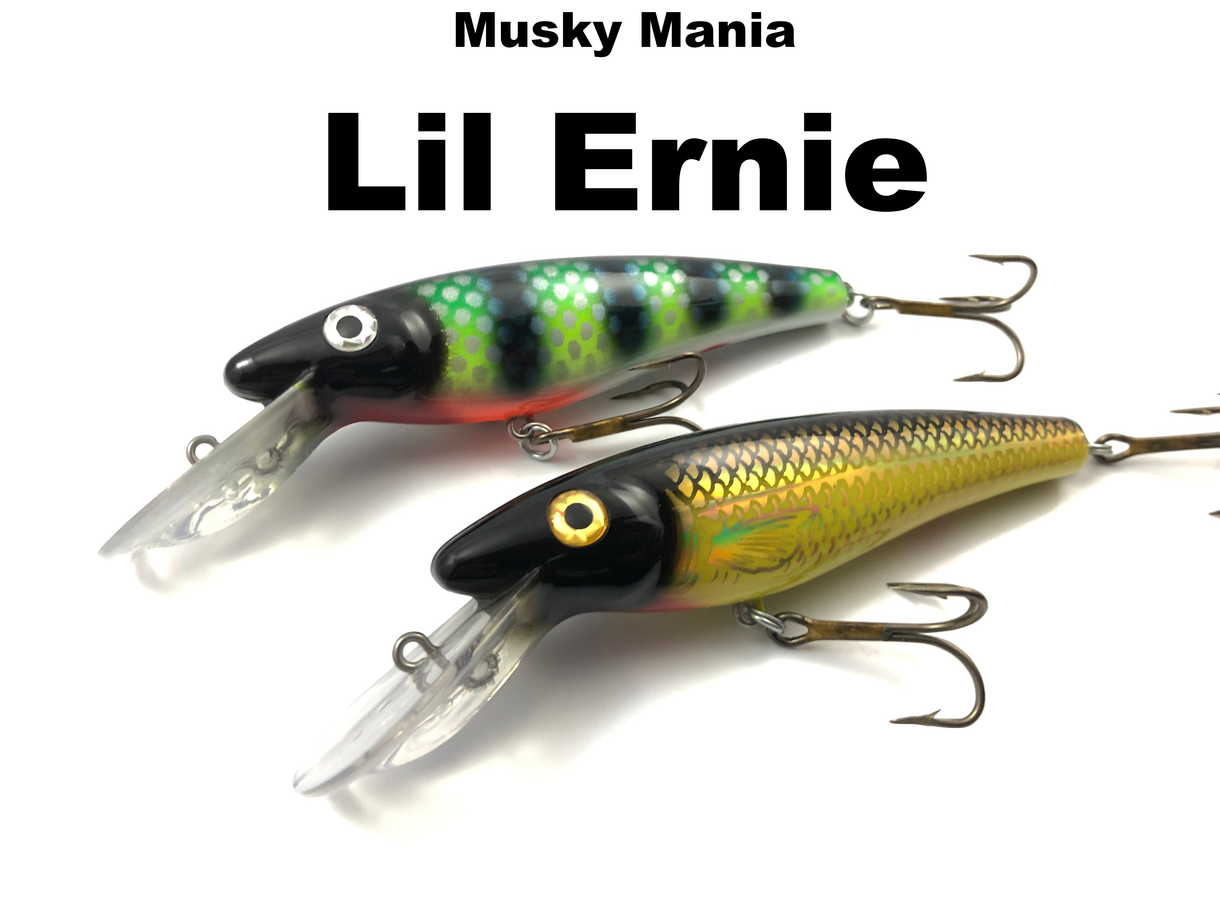ernie fishing lure Musky Mania Lil Ernie – Team Rhino Outdoors LLC