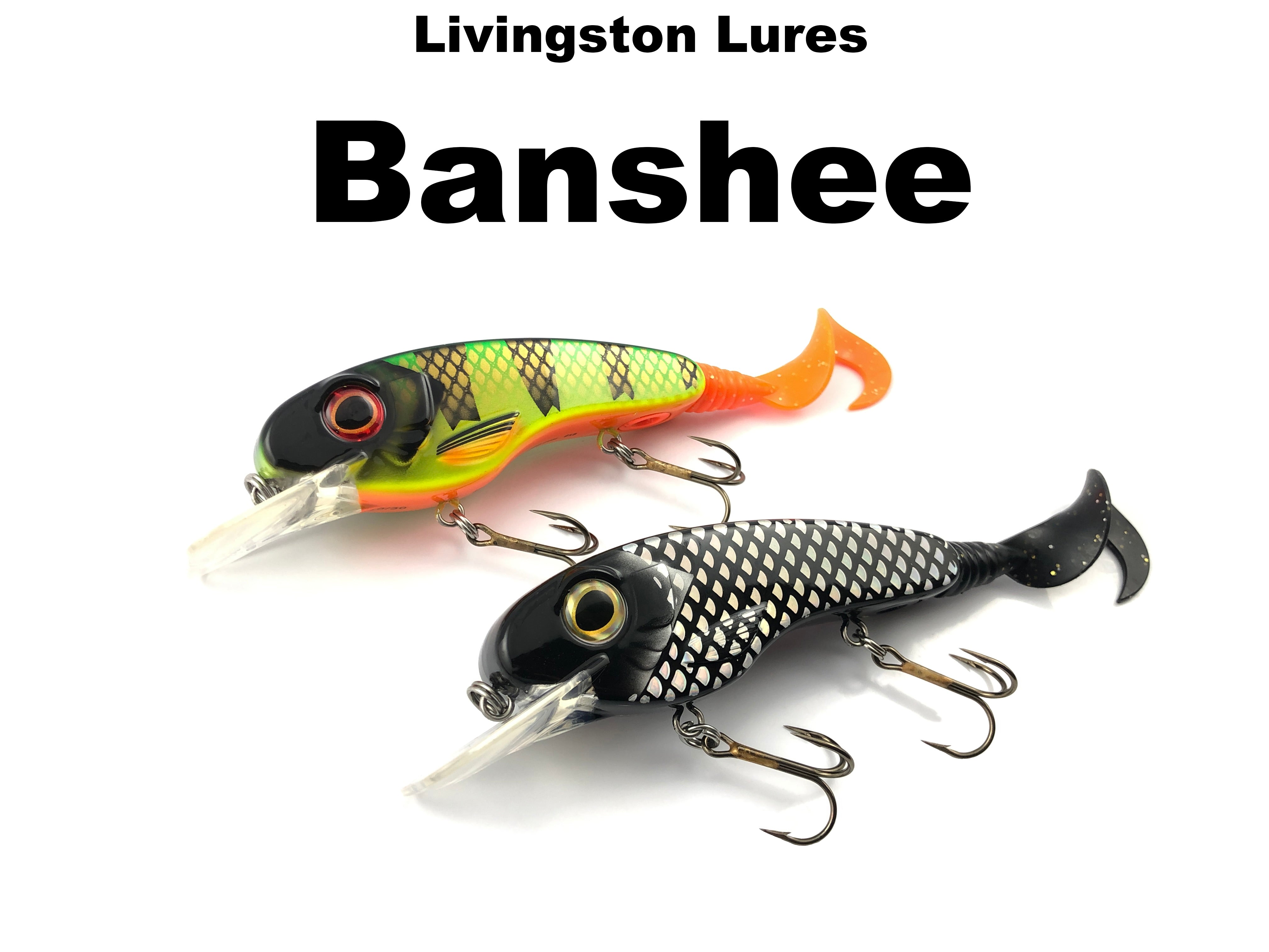 banshee fishing lure Livingston Lures even in colder conditions Livingston Lures Banshee Team