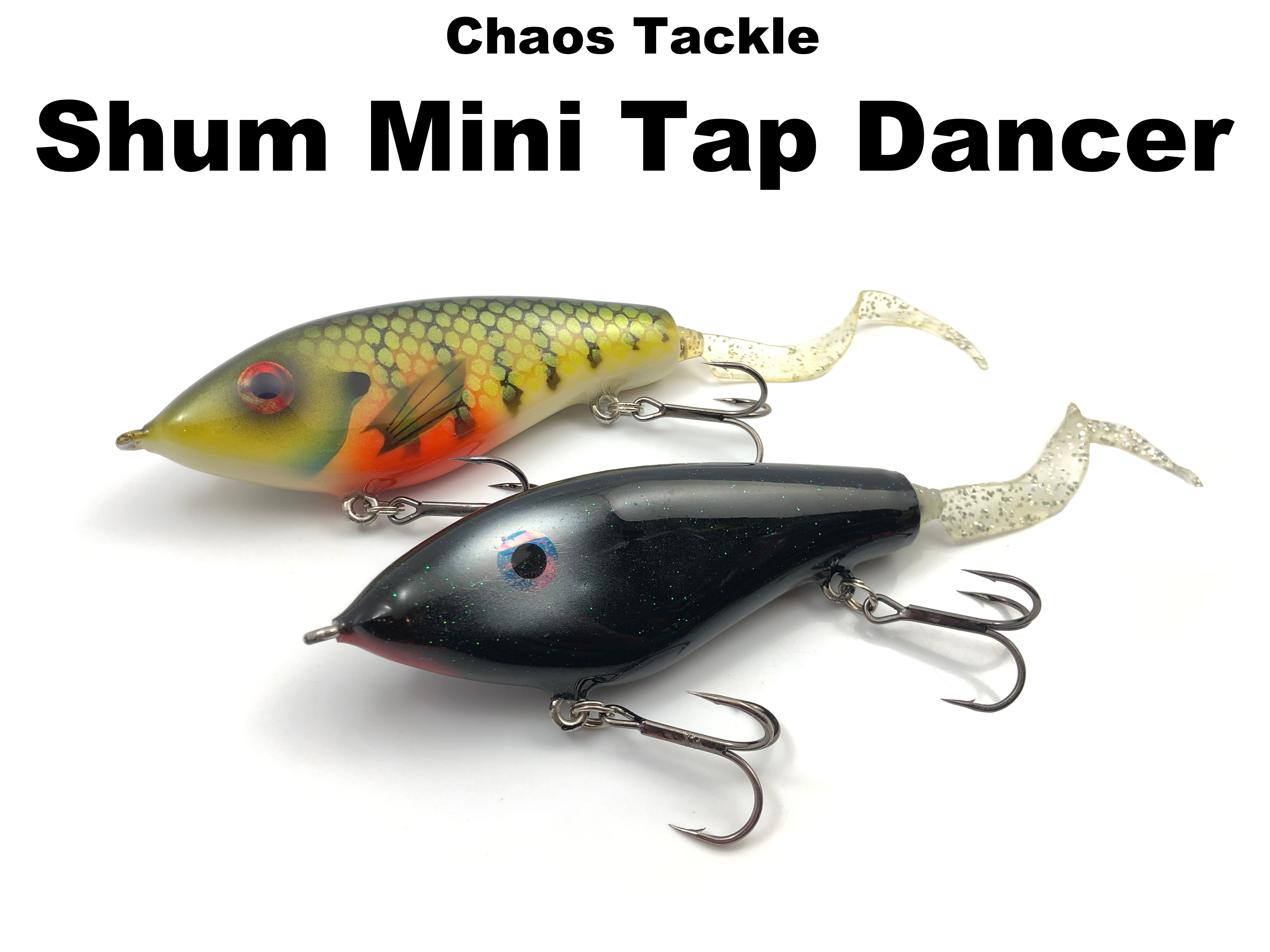 Chaos Tackle Shum Mini Tap Dancer – Team Rhino Outdoors LLC Chaos Tackle Shum Mini Tap Dancer – Team Rhino Outdoors LLC