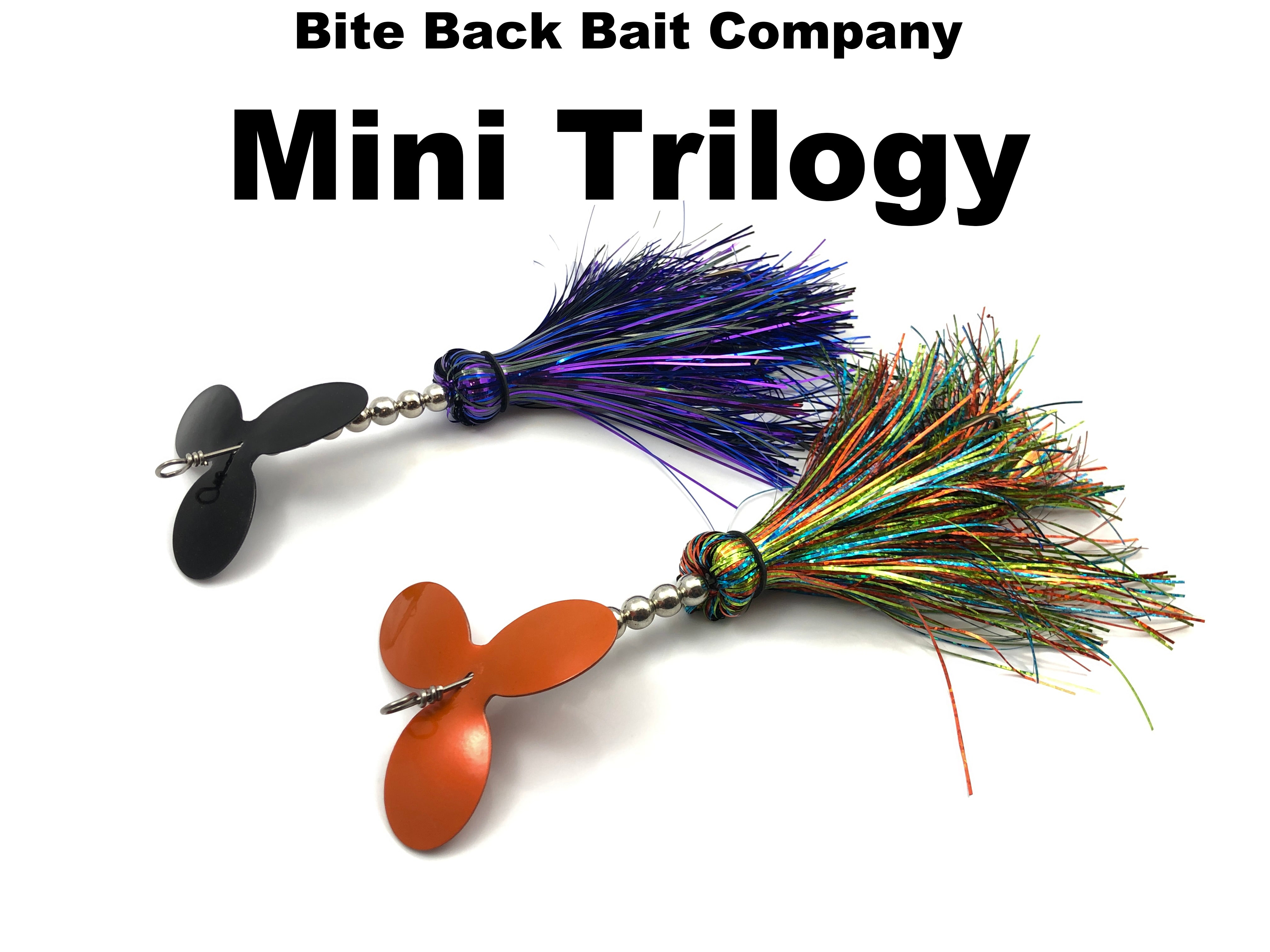bite action fishing lure Bite Back Bait Company Mini Trilogy – Team Rhino Outdoors LLC