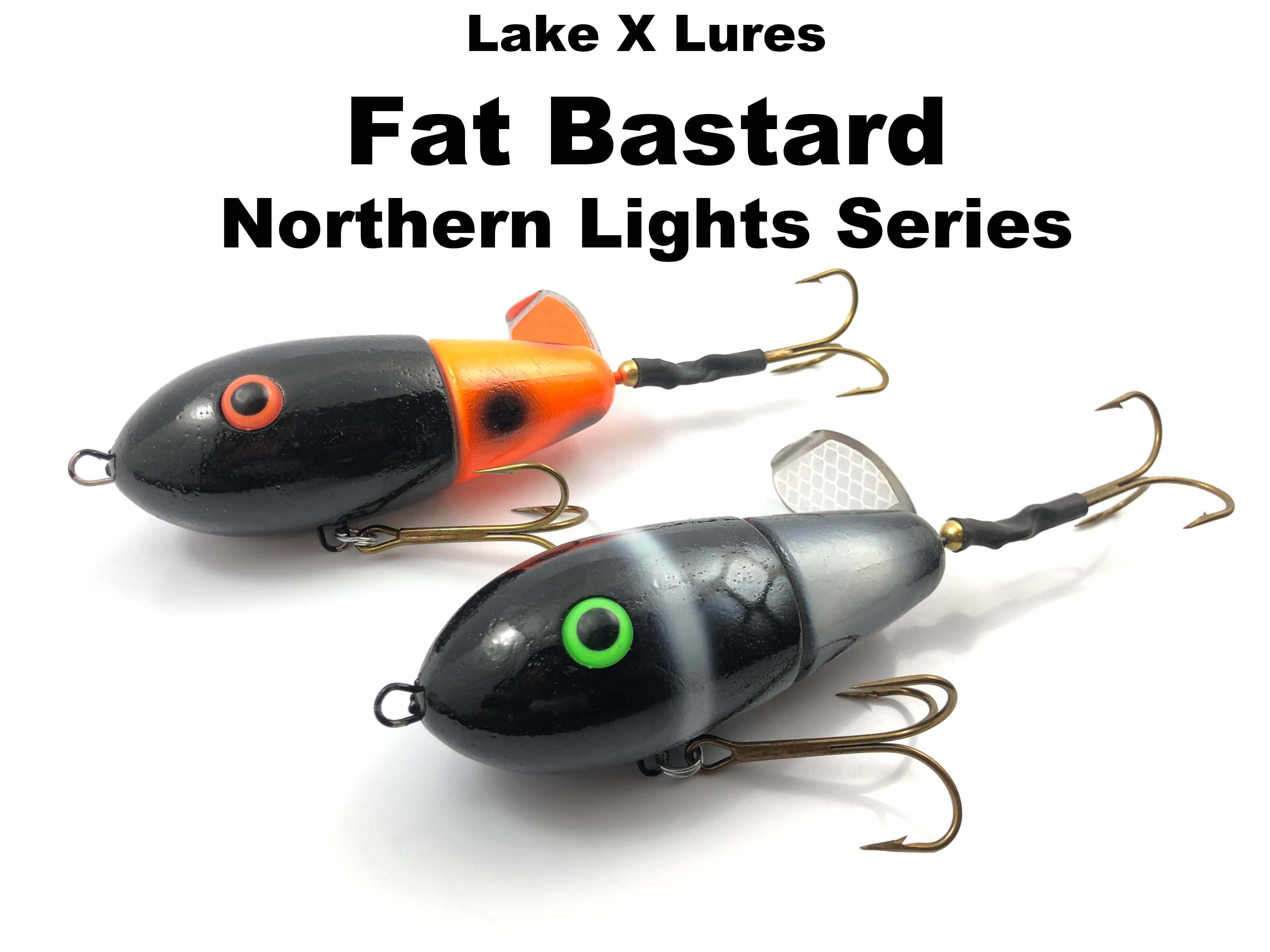 9k elite lures for lake bass fishing Lake X Lures Fat Bastard Northern Lights Series – Team Rhino Outdoors LLC