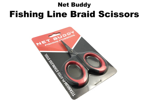 Net Buddy Fishing Line Braid Scissors