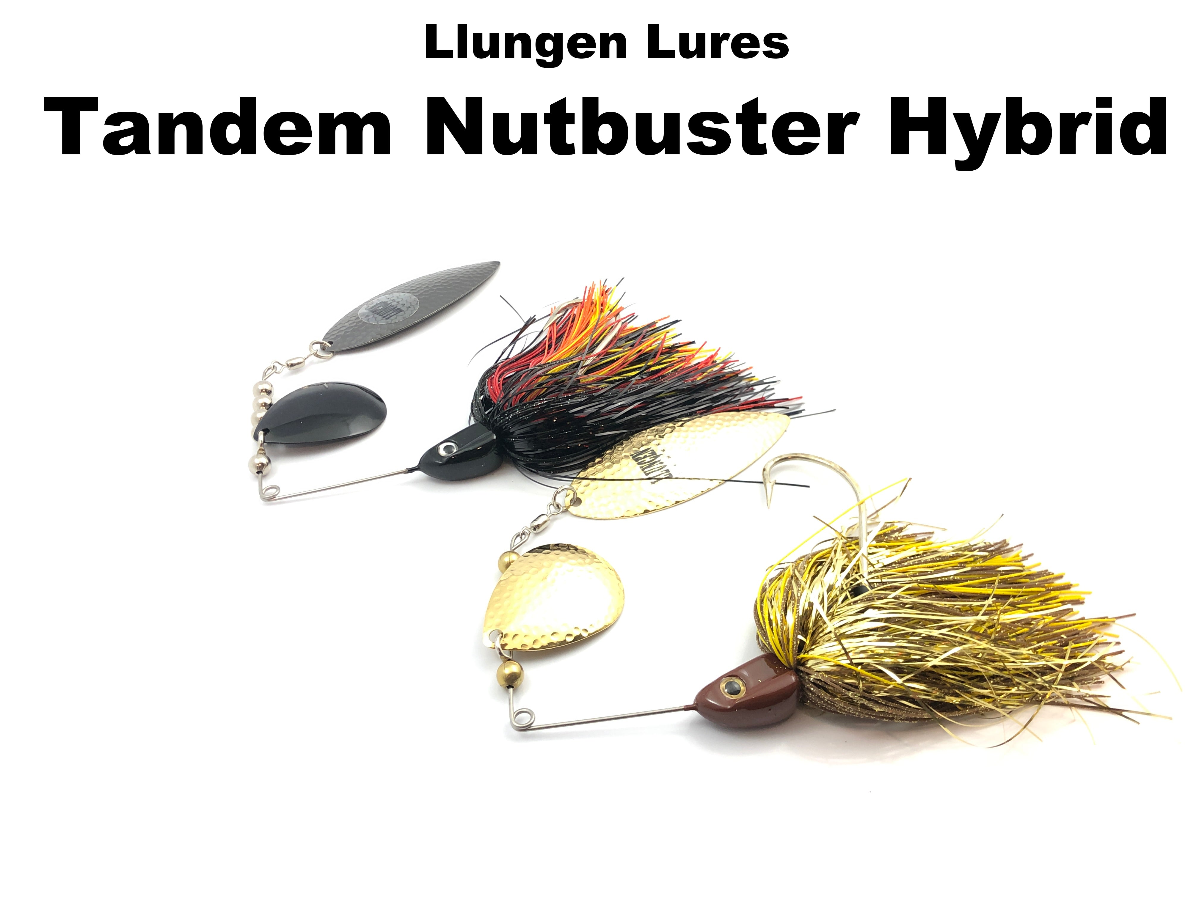 best hybrid fishing lures Llungen Lures Tandem Nutbuster Hybrid – Team Rhino Outdoors LLC