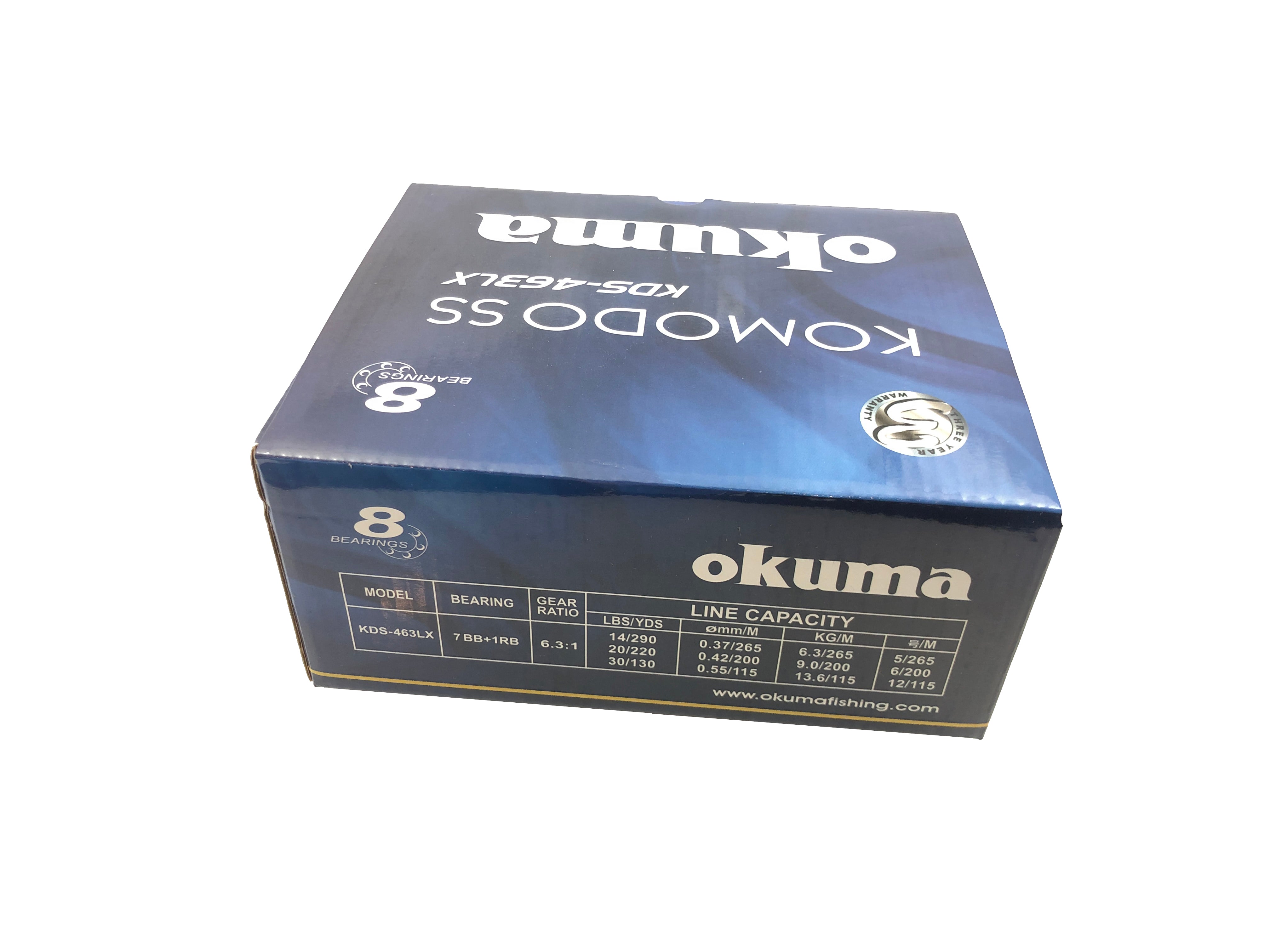 Okuma Reels (Musky Bait casting) Komodo SS KDS-463 series
