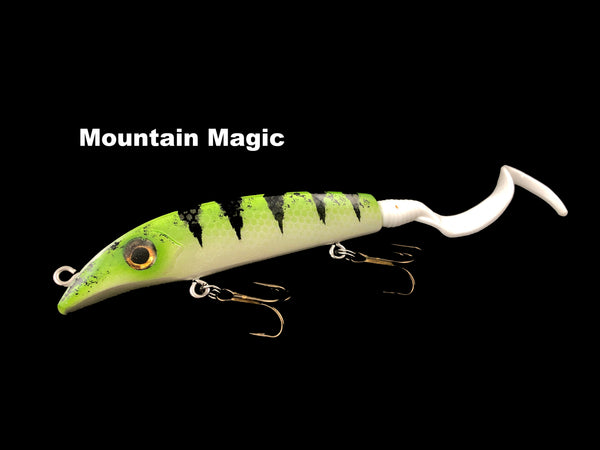 VK Musky Lures 6.5" Orca GRUB Tail