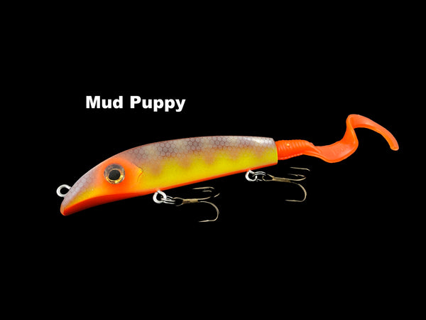 VK Musky Lures 6.5" Orca GRUB Tail