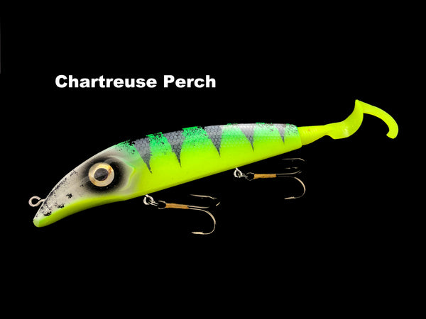 VK Musky Lures 10.5" Orca GRUB Tail