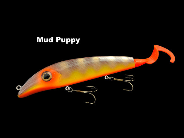 VK Musky Lures 10.5" Orca GRUB Tail