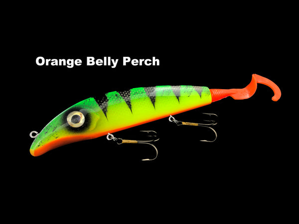 VK Musky Lures 10.5" Orca GRUB Tail
