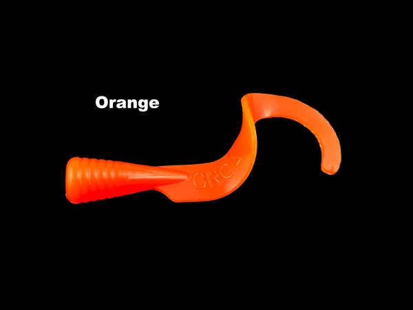 VK Musky Lures - 8.5" Orca Grub Tail Replacement Tails (2 Pack)