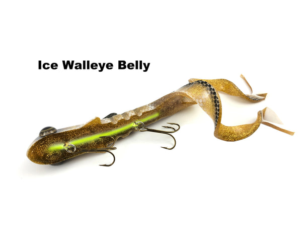 Musky Innovations SHALLOW Pit Bull DOUBLE Tail (TRO Exclusive)
