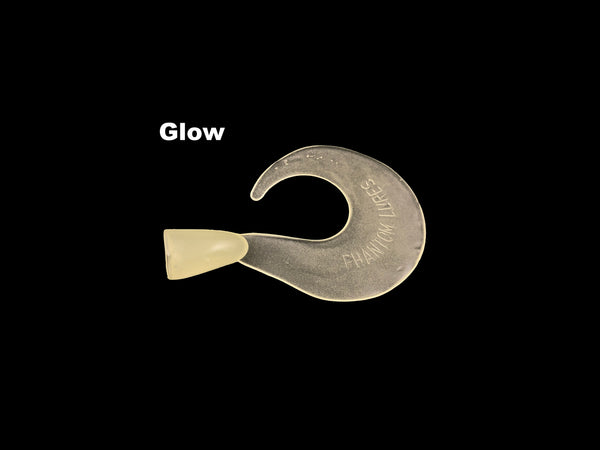 Phantom Lures 6" Replacement Tails (3 pack)