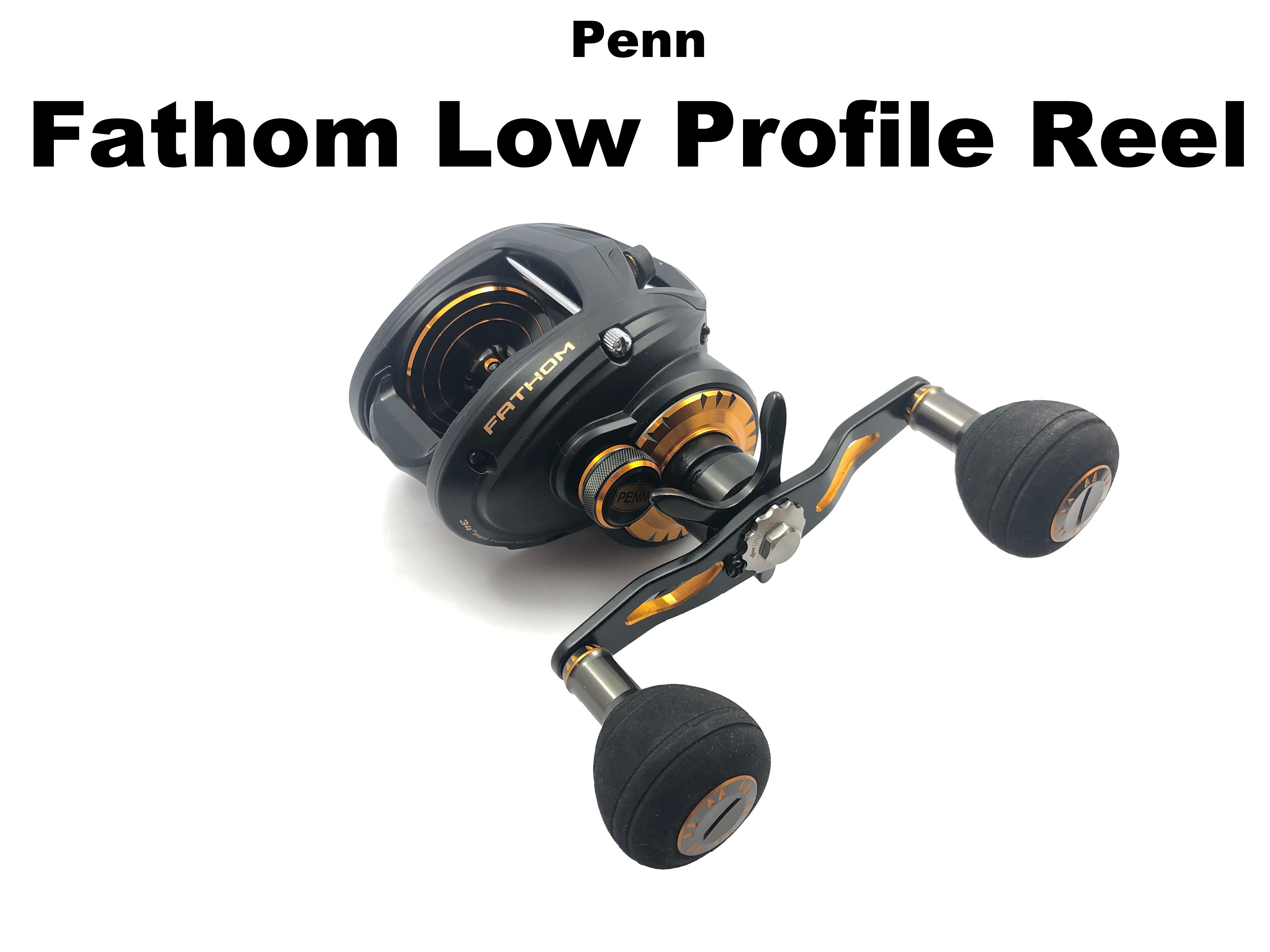 Penn Fathom Low Profile Reel (6.2:1 Gear Ratio) – Team Rhino Outdoors LLC