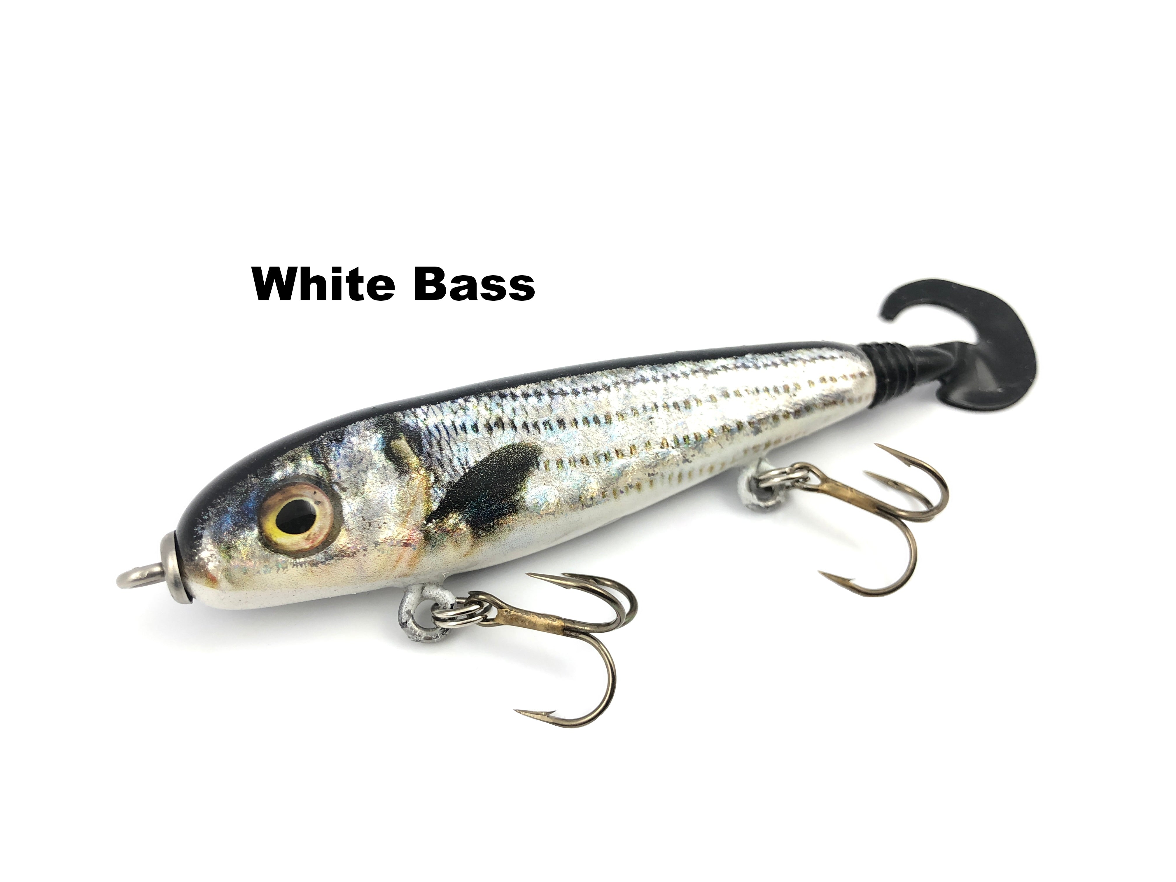 bass lures soft tails Phantom Lures 4" Phantom Soft Tail