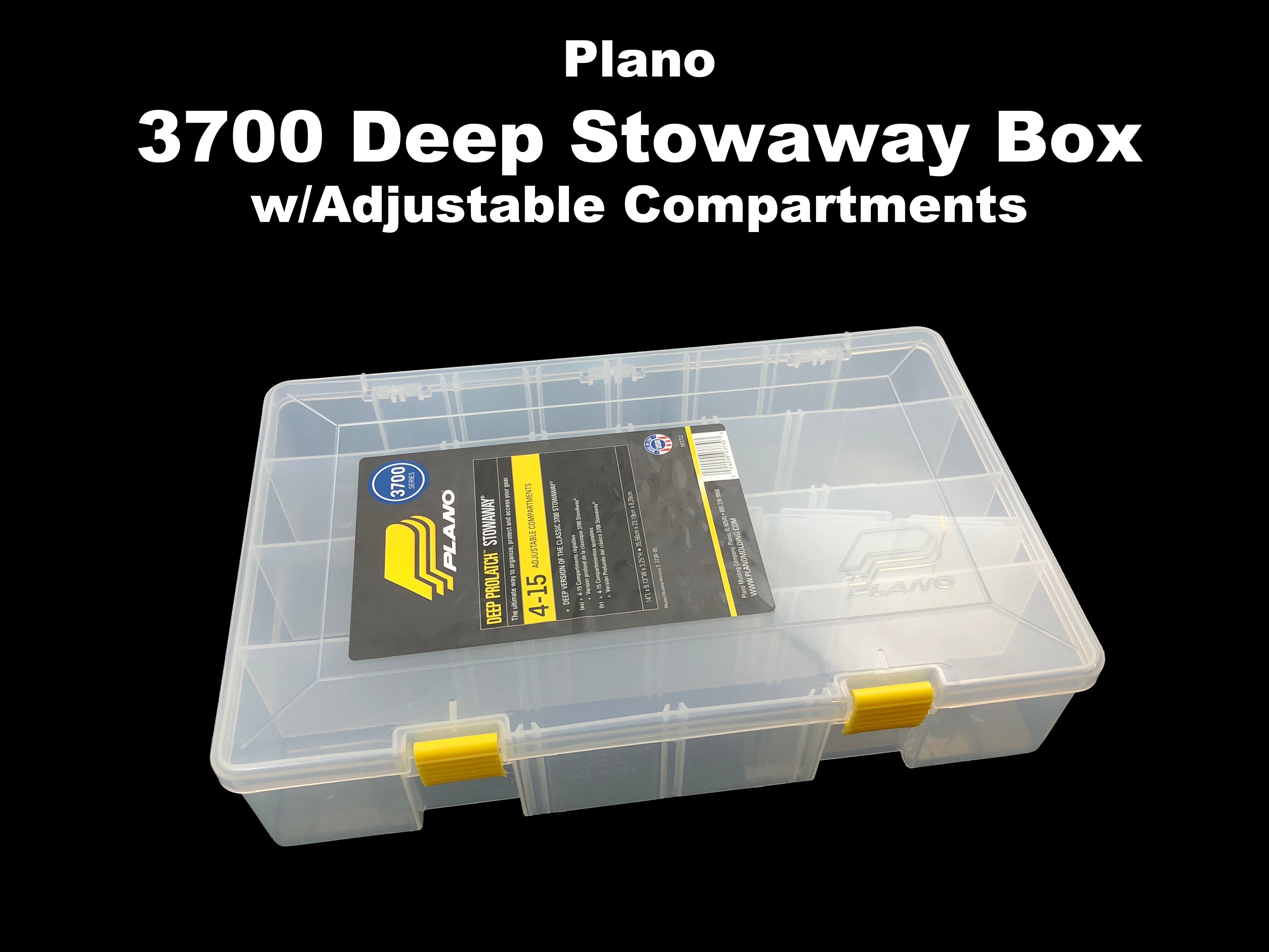 Plano Deep Prolatch Stowaway 3700 5-21 Adustable Compartments 2