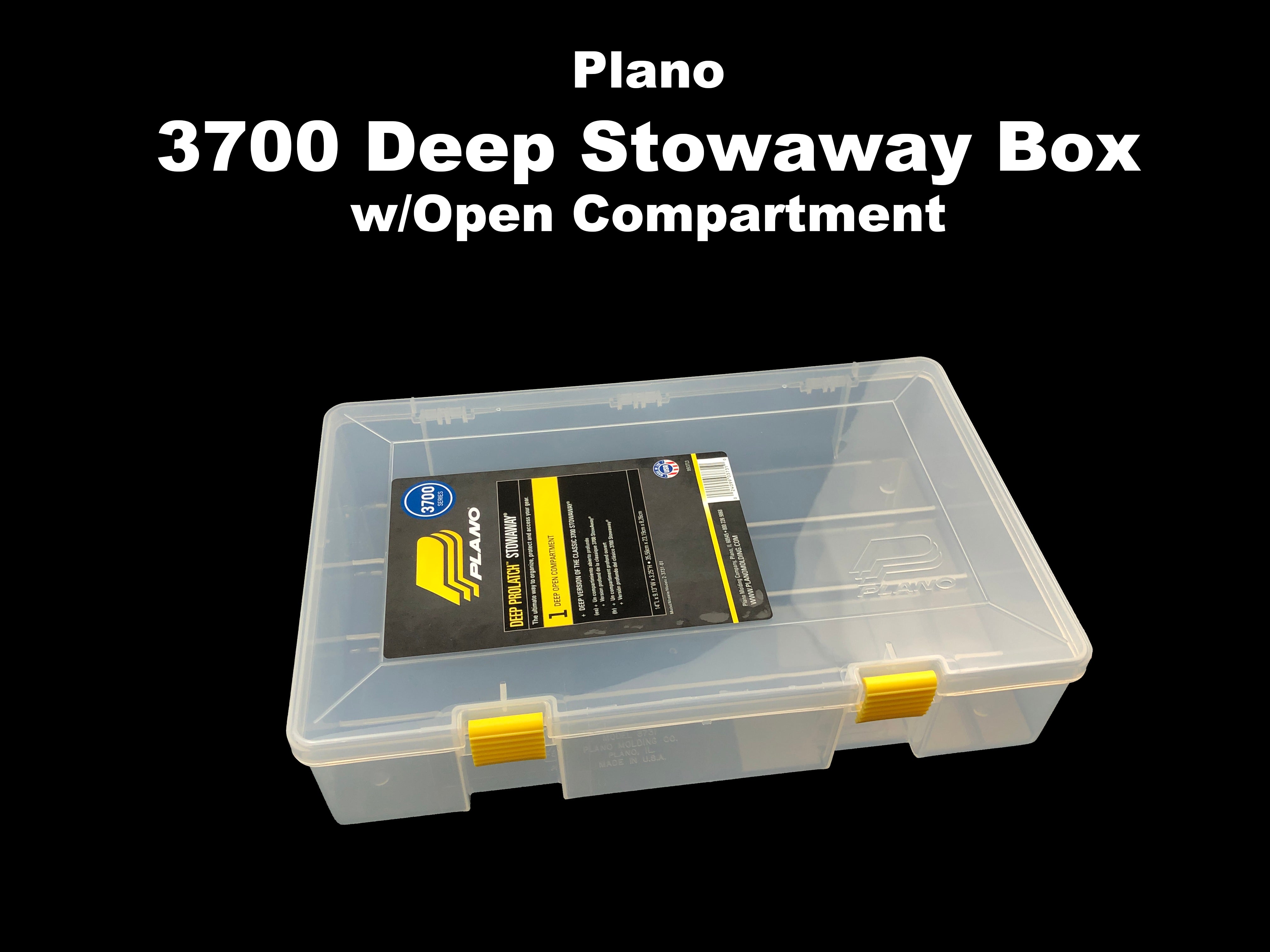 Plano Open Compartment 3700 Deep Stowaway Box – Team Rhino Outdoors LLC