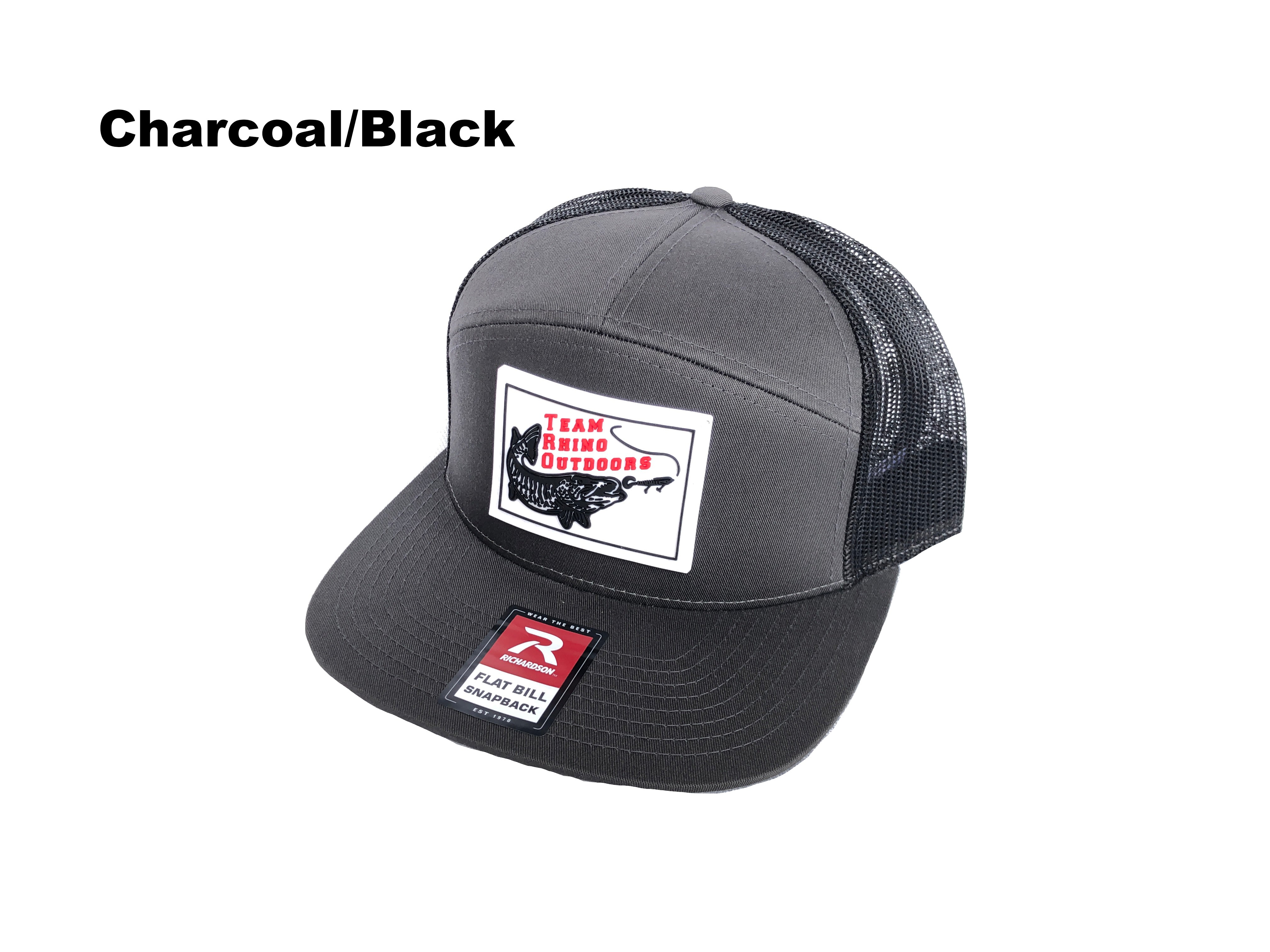 TRO - Richardson 168 - 7 Panel Trucker PVC Patch Hat - RED Logo (Vario ...