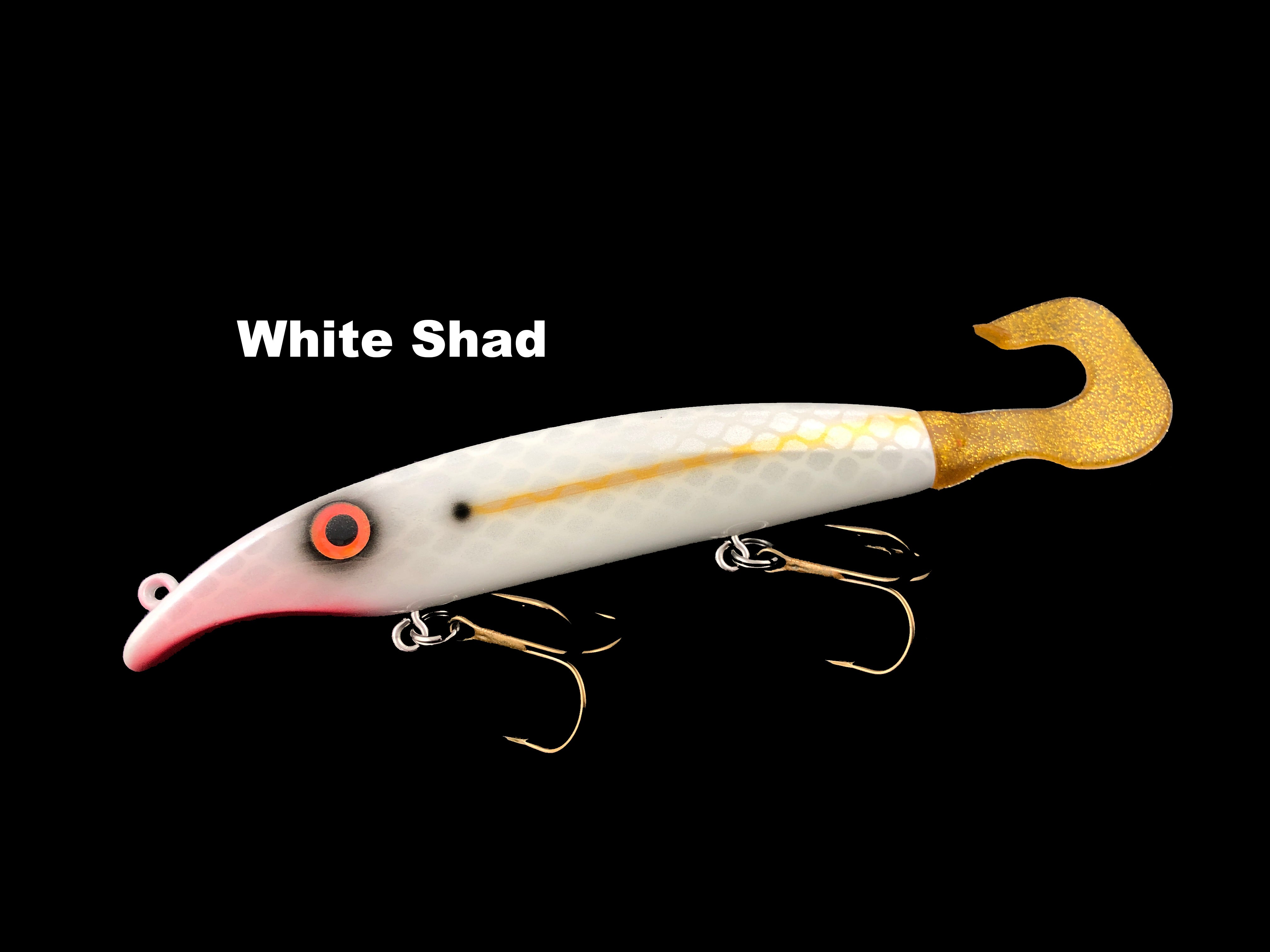 arizona trout fishing lures Fat AZ Musky Products 8" Soft Tail Raptor – Team Rhino Outdoors LLC