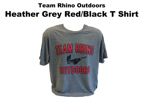 TRO - Heather Grey Red/Black T Shirt