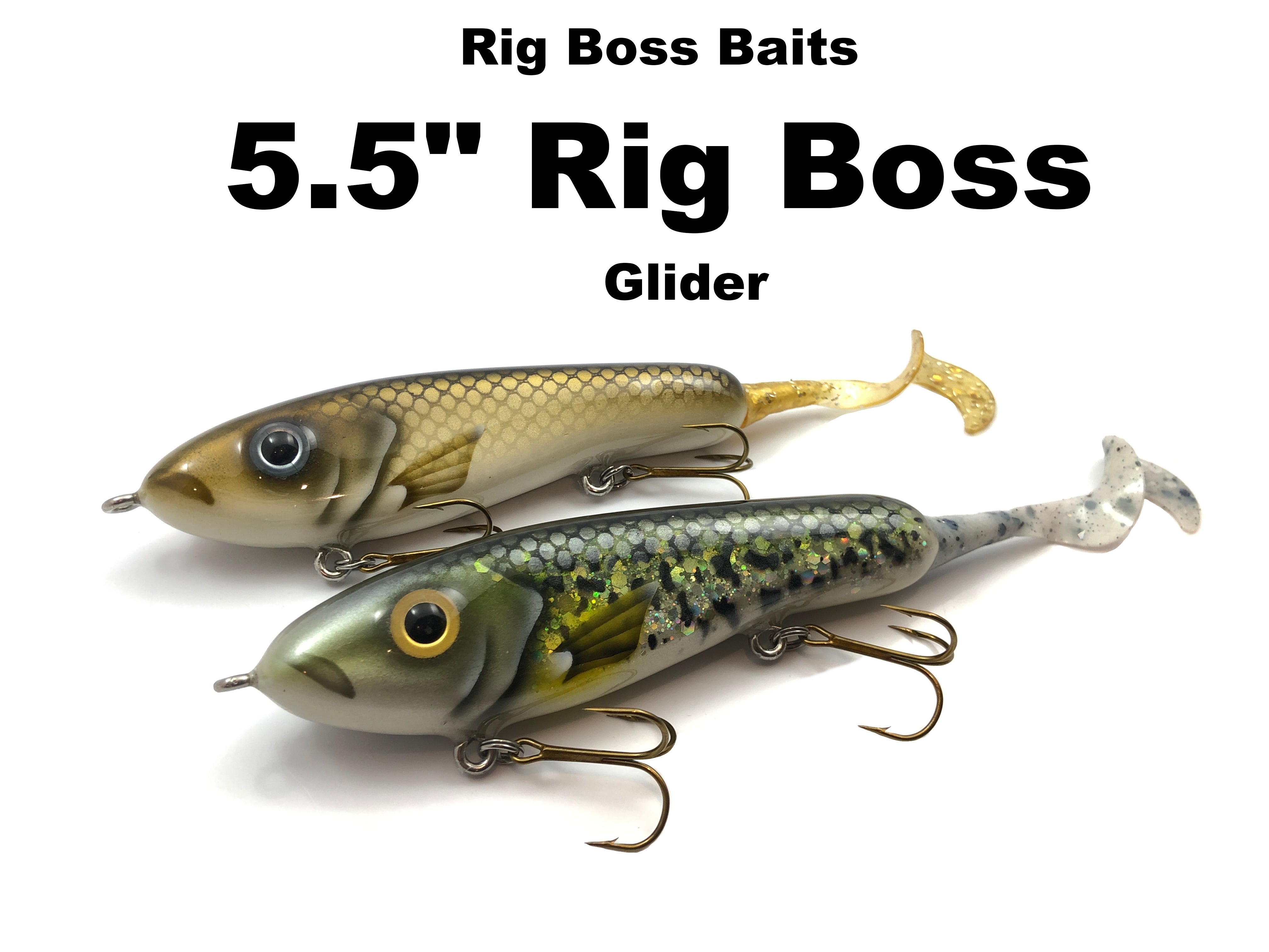 Rig Boss Baits - 5.5 Rig Boss Glider – Team Rhino Outdoors LLC